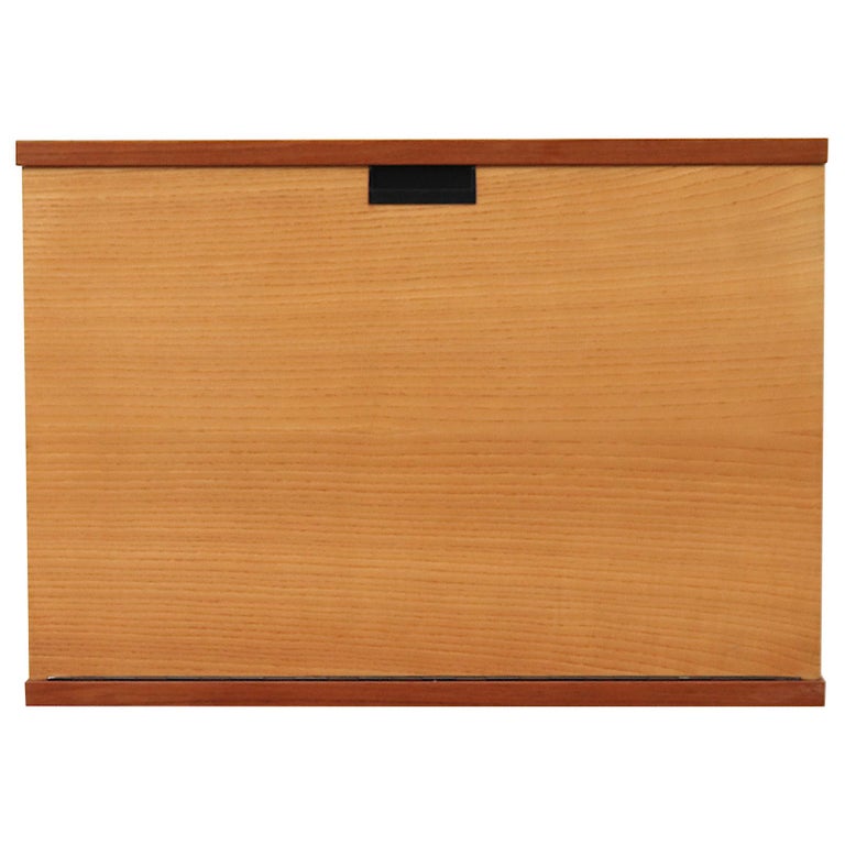 Japanese Series Two Toned Wall Mount Cabinet for Pastoe For Sale