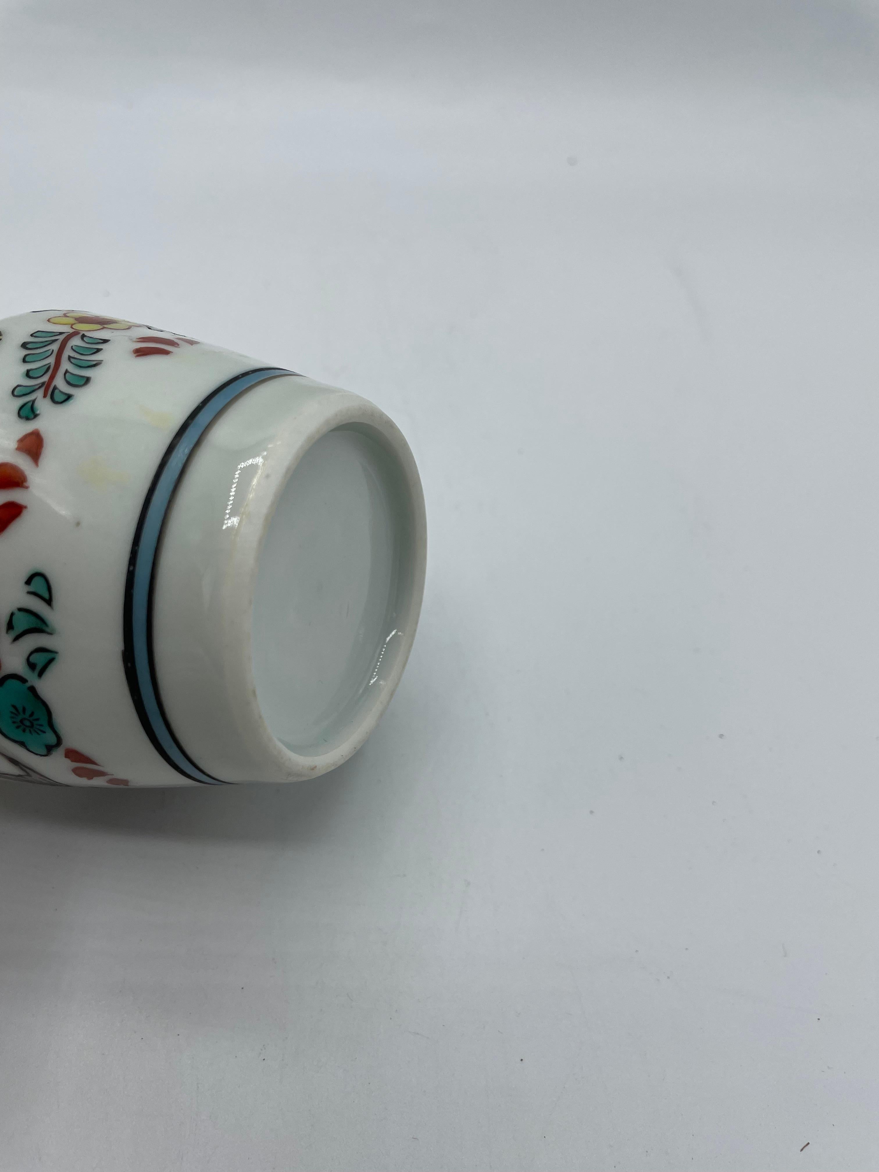 Japanese Serving Sake Bottle Tokkuri and Flower Vase 1990s For Sale 2