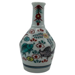 Japanese Serving Sake Bottle Tokkuri and Flower Vase 1990s