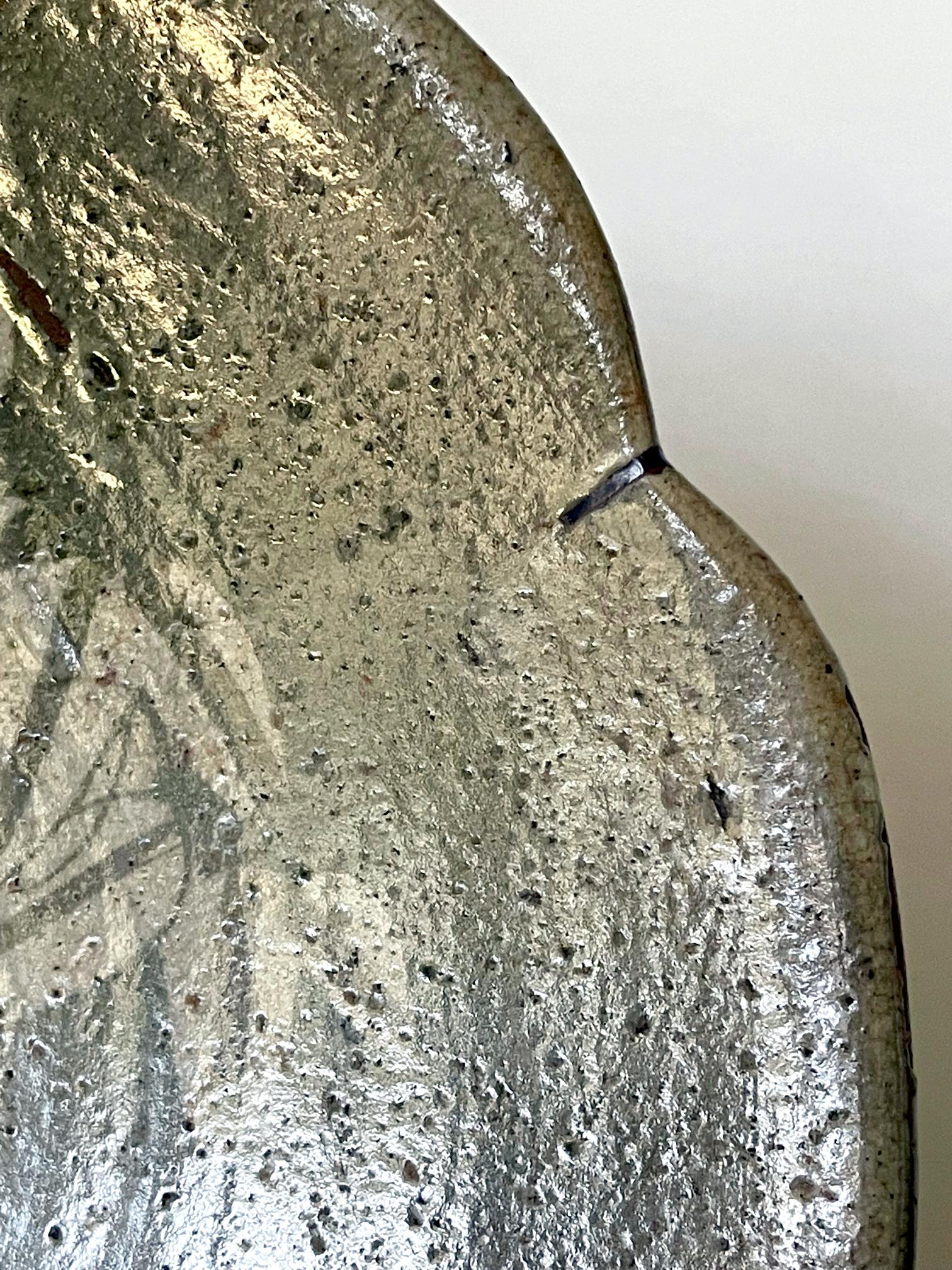 Assiette en céramique japonaise Seto Mingei d'Ishizara Edo Peorid en vente 10