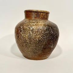 Japanese Shigaraki Vase Early 19th Century