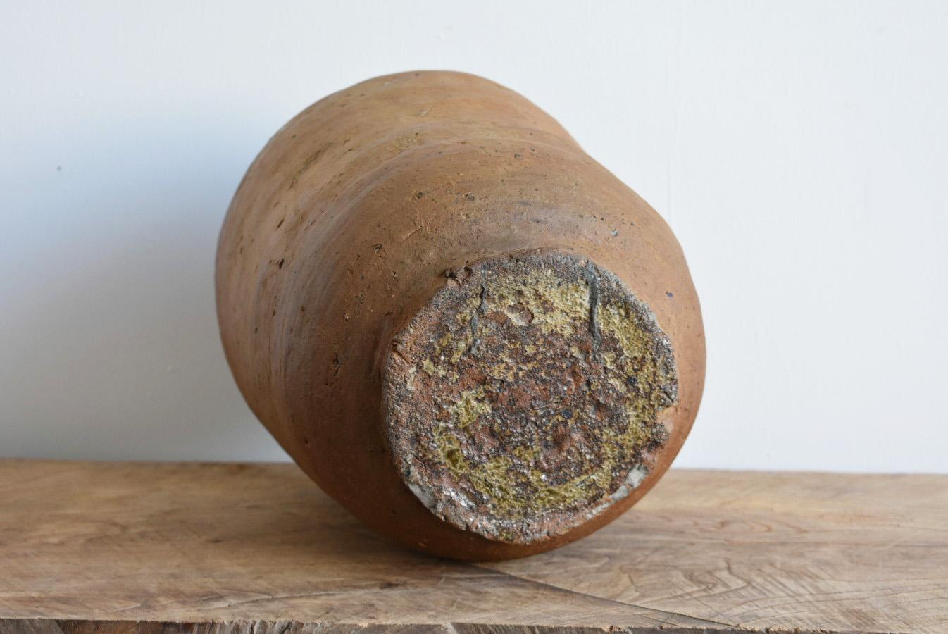 Japanese Shigaraki Ware Antique Jar/Early Edo Period/1600s/ Pottery Vase 11