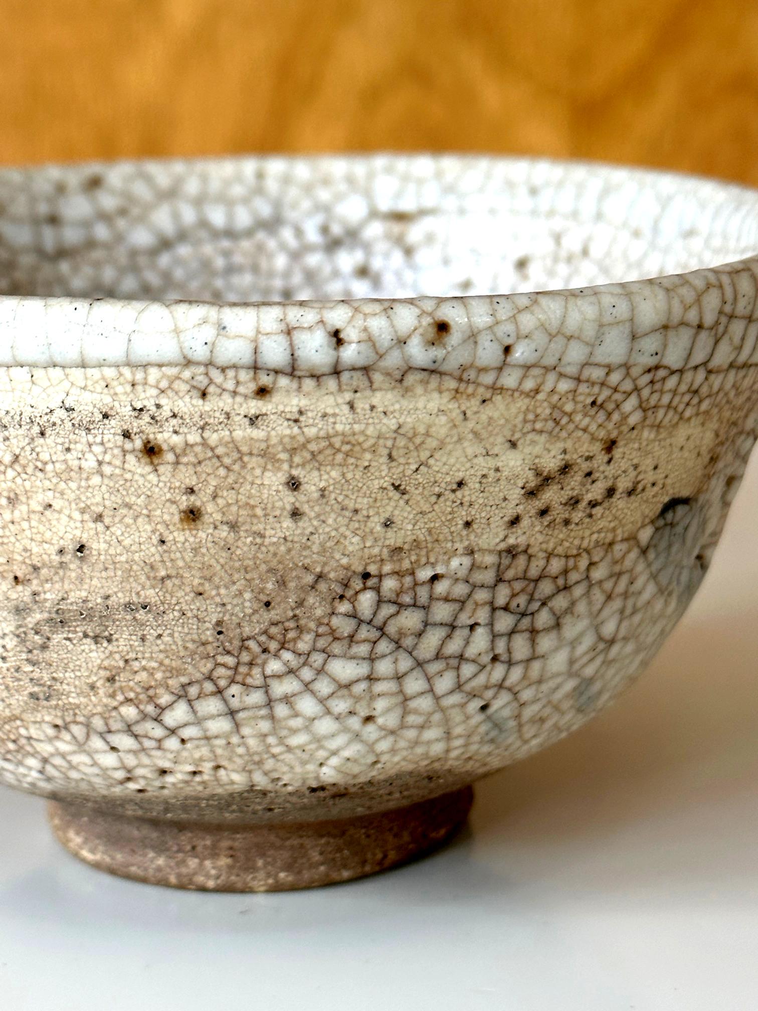 Japanese Shino Chawan Tea Bowl Edo Period For Sale 9