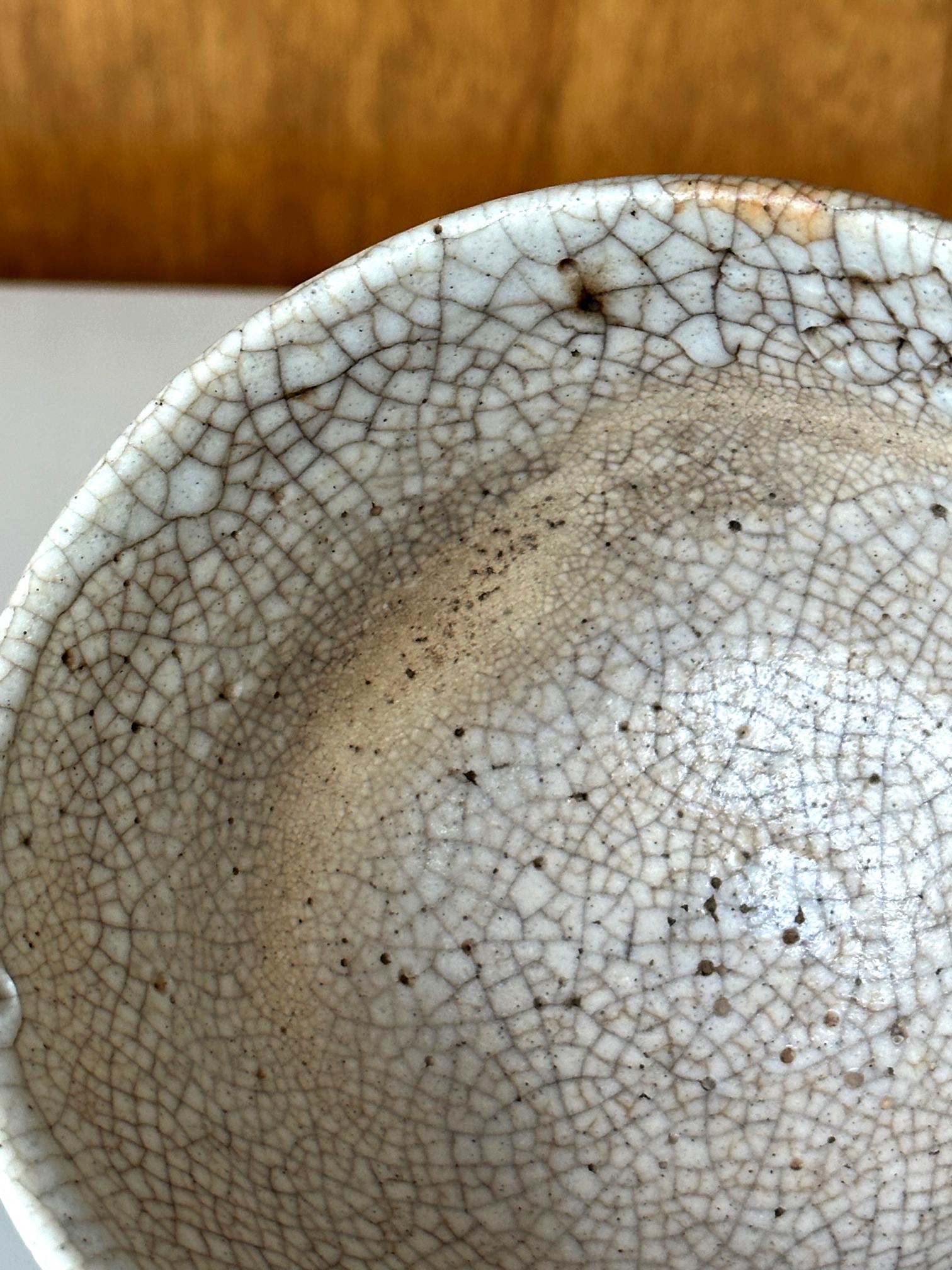 Japanese Shino Chawan Tea Bowl Edo Period For Sale 10