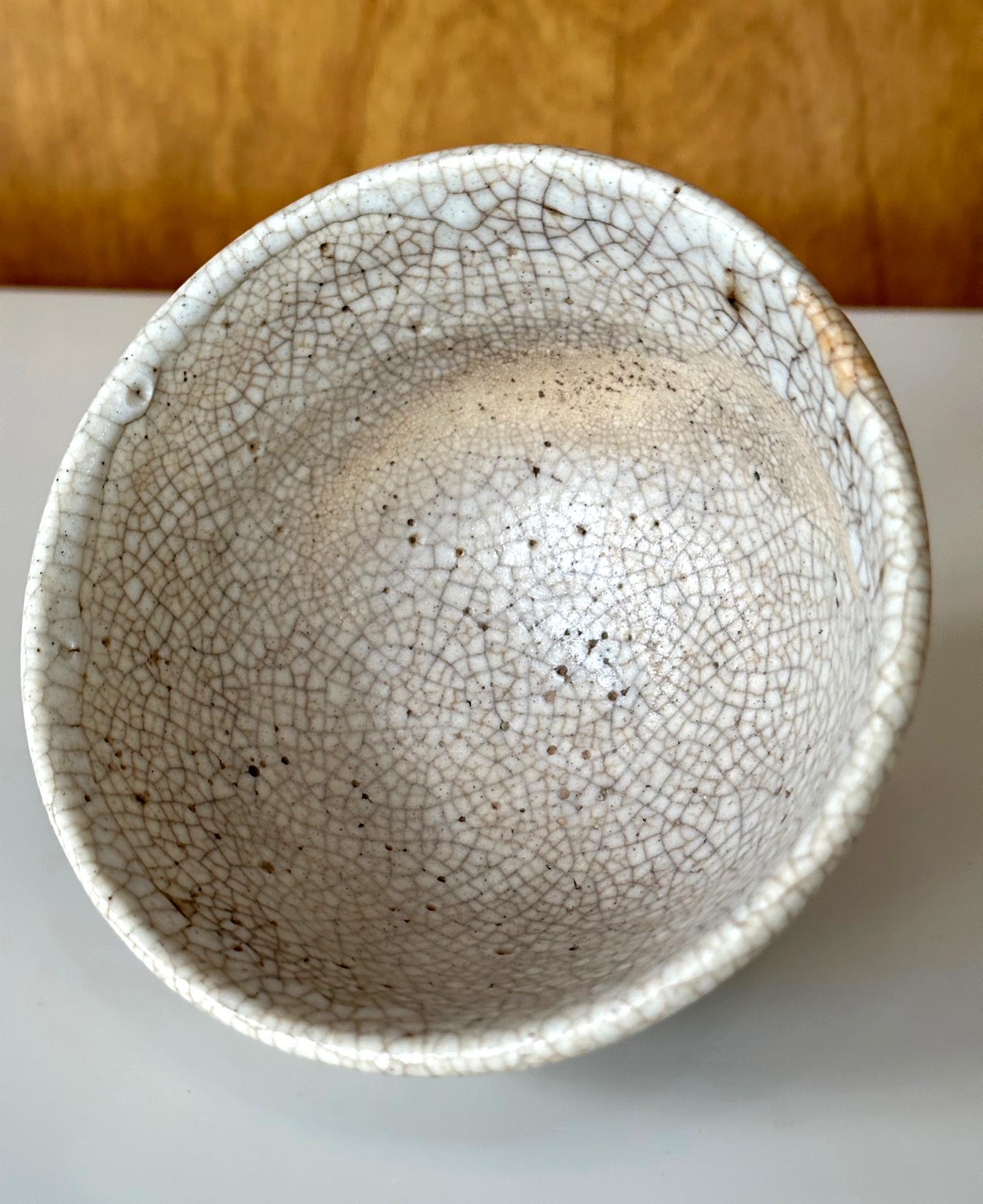 Japanese Shino Chawan Tea Bowl Edo Period For Sale 2