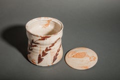 Japanese Shino Ware Mizusashi 'Water Container'