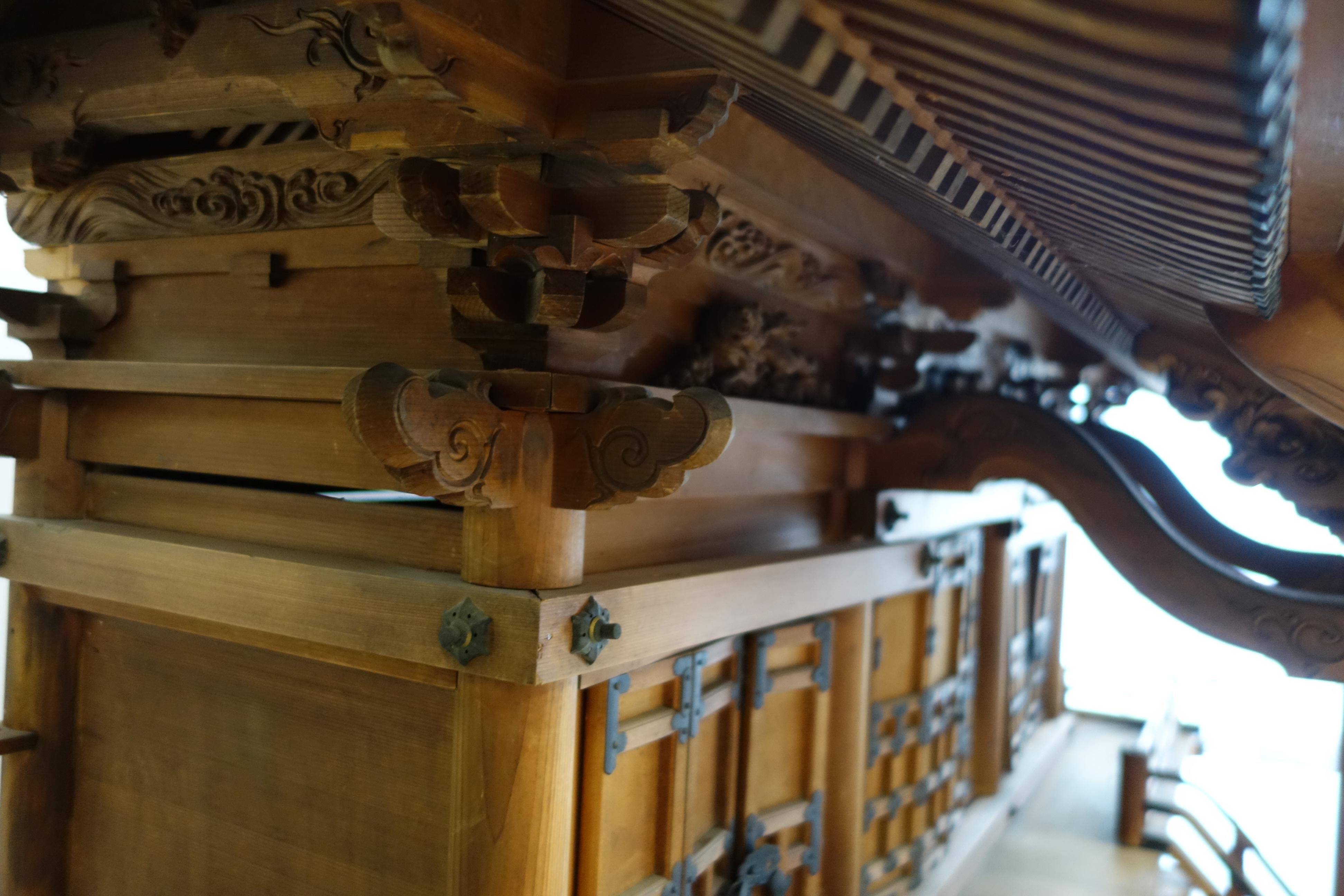 japanese wooden shrine