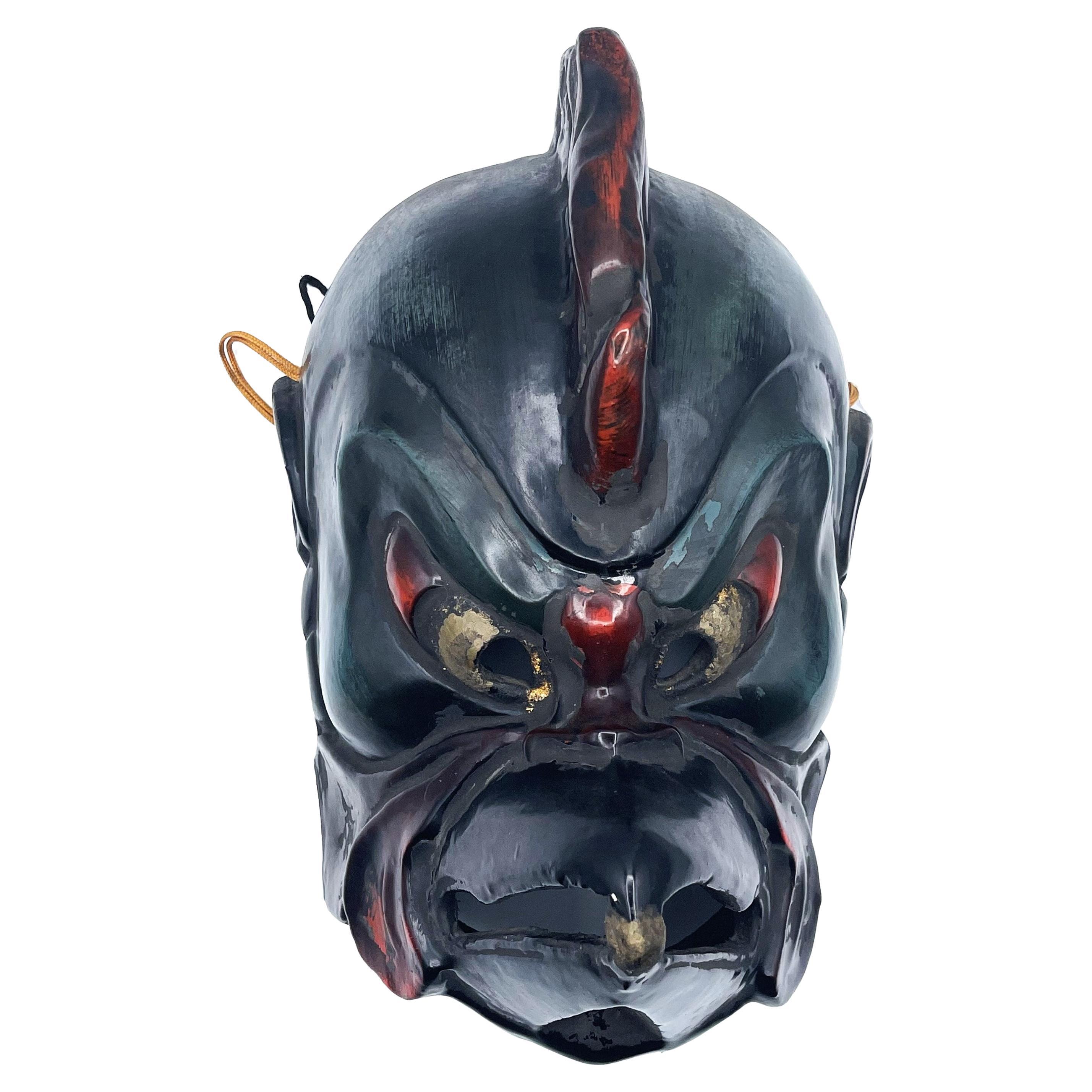 Japanese Showa Period Karasu Tengu Mask, ca. 1920