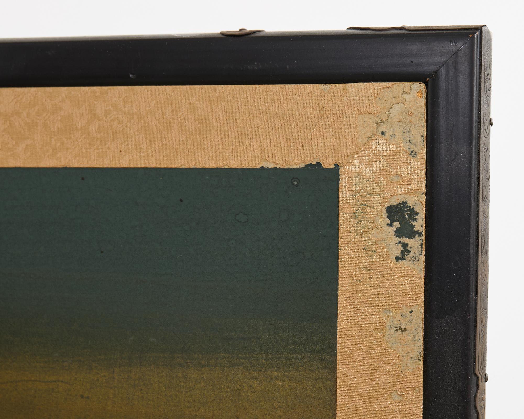 Écran Showa japonais rassemblant des coquillages d'après Katsushika Hokusai en vente 11