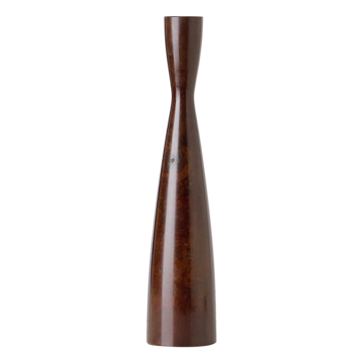 Japanese Signed Bronze Vase by Kasai Taizō, Nitten Artist, 20th Century