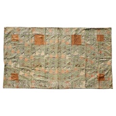 Japanese Silk Kesa Buddhist Robe, 19th Century