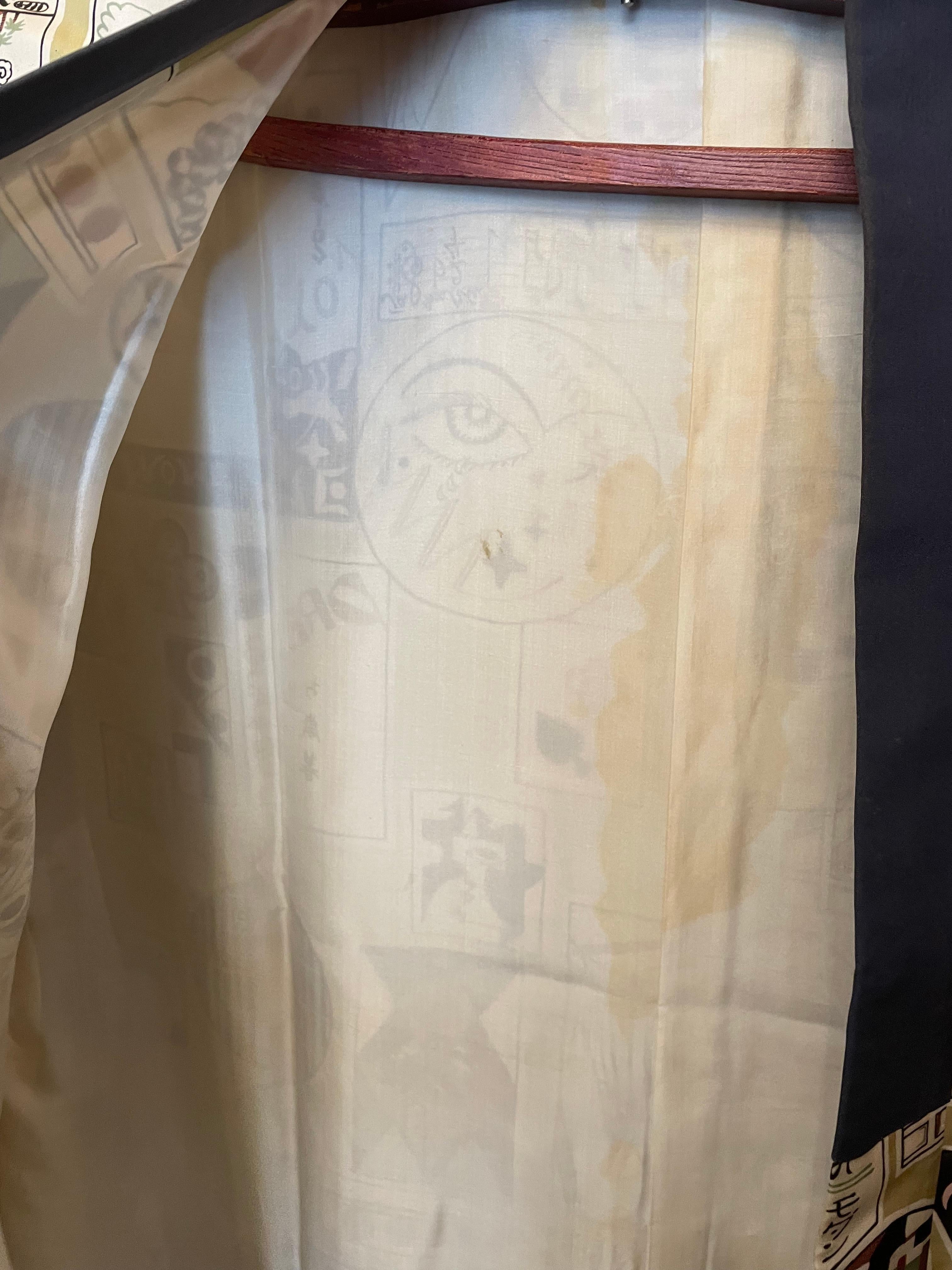 Kimono japonais Showa Retro pour hommes des années 1990 en vente 6