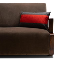 Japanese Silk Stripe Throw Pillow