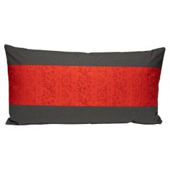 Japanese Silk Stripe Throw Pillow