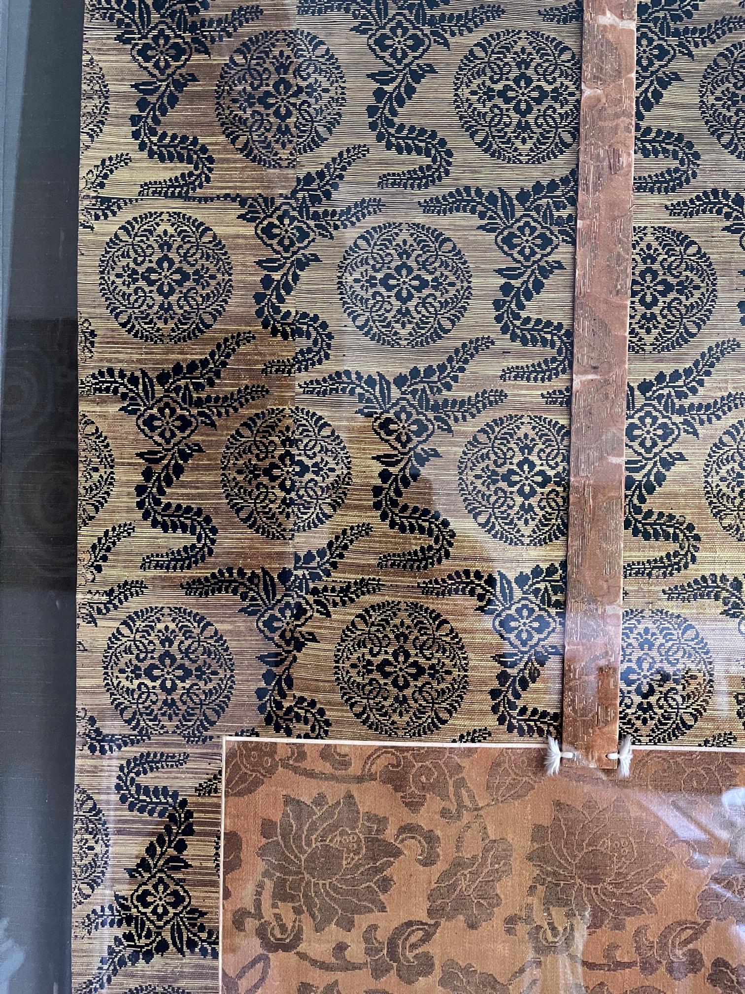 Nyorai-Kojin en soie japonaise à volutes de Suijaku avec des divinités bouddhistes et Shinto mélangées en vente 2