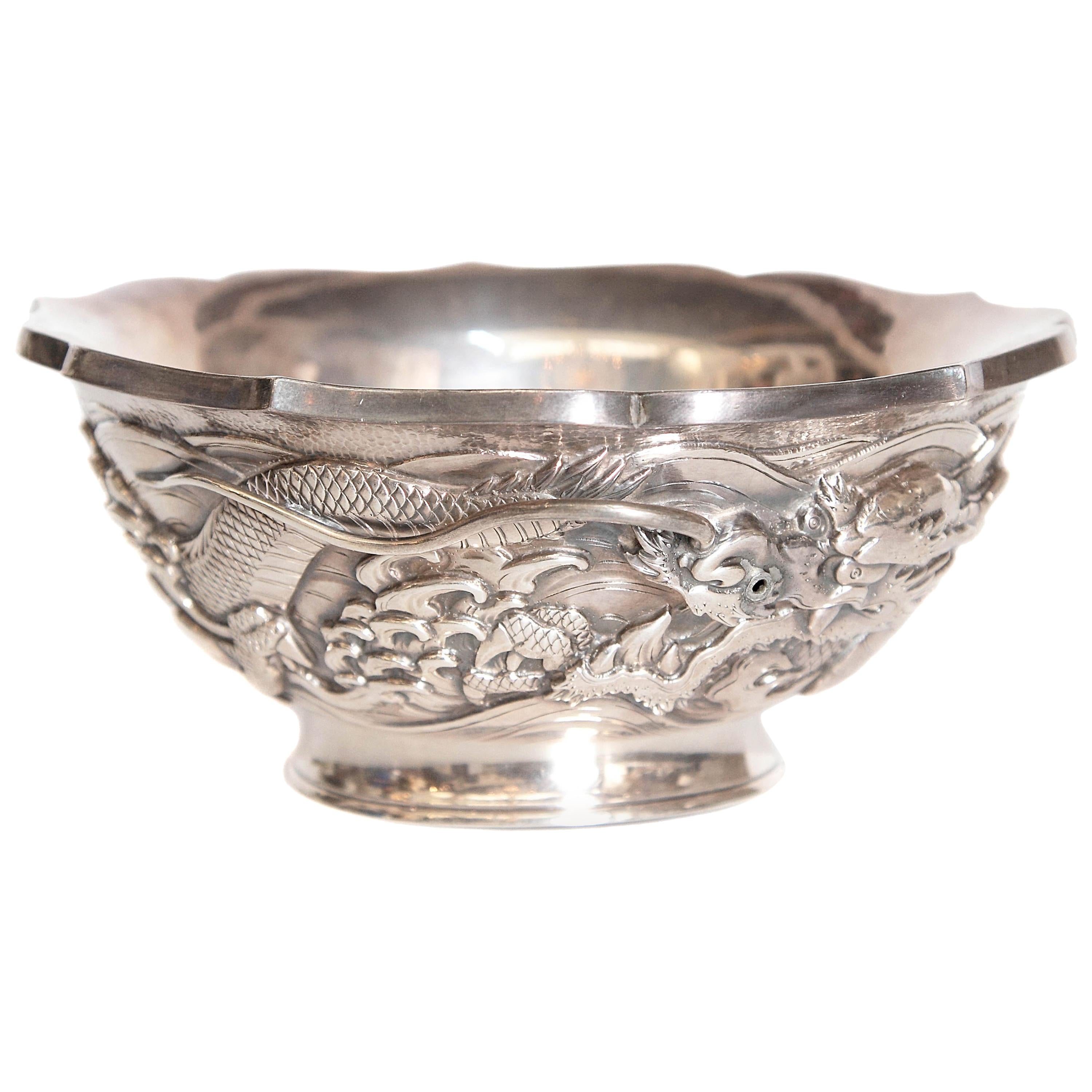 Japanese Silver Bowl