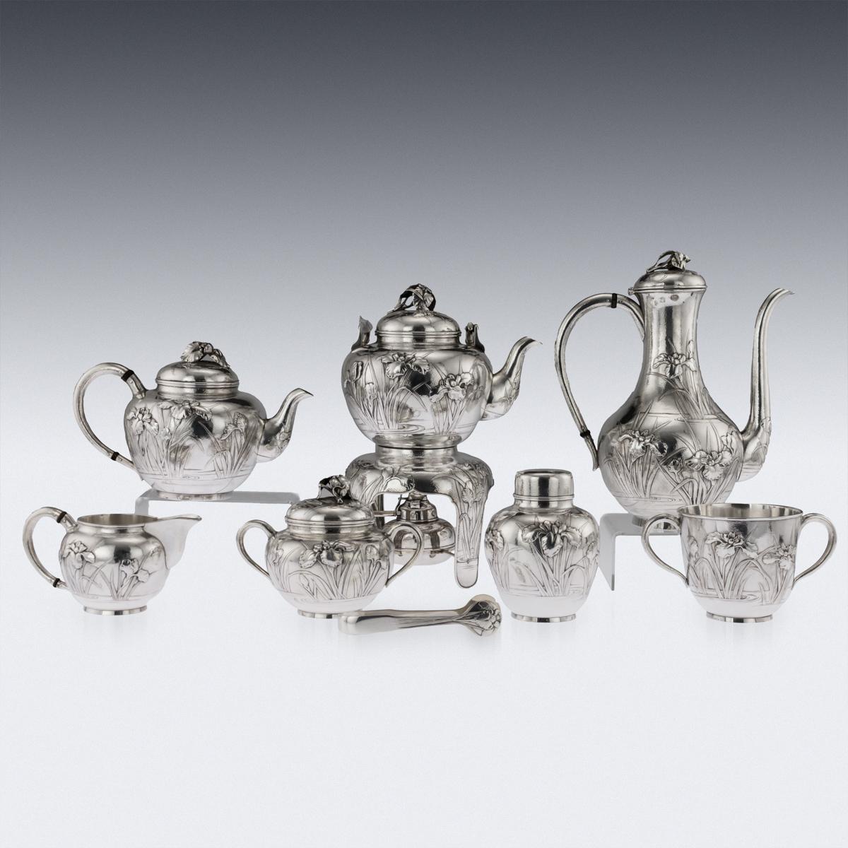 old silver tea set