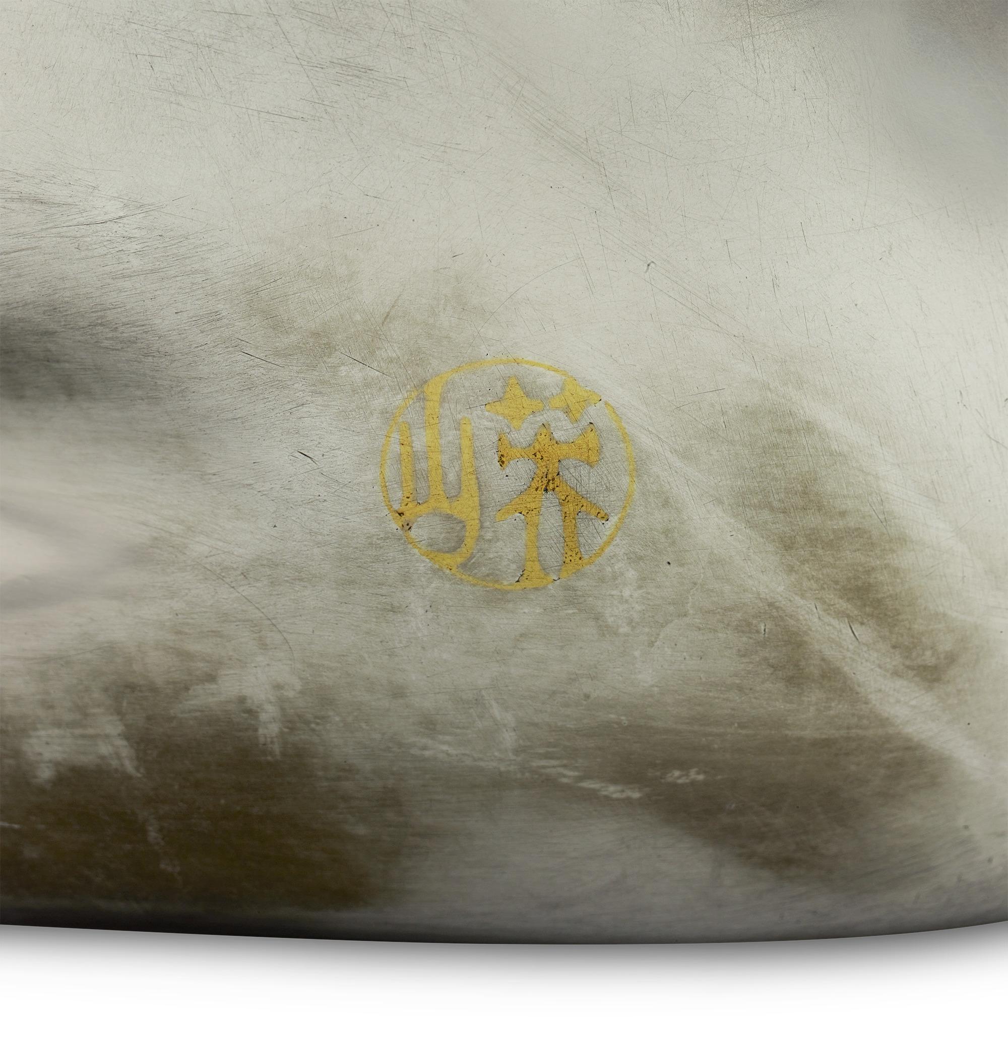 Meiji Japanese Silver Rabbit Hand Warmer