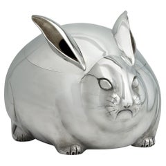 Japanisches Silber Kaninchen Handwärmer