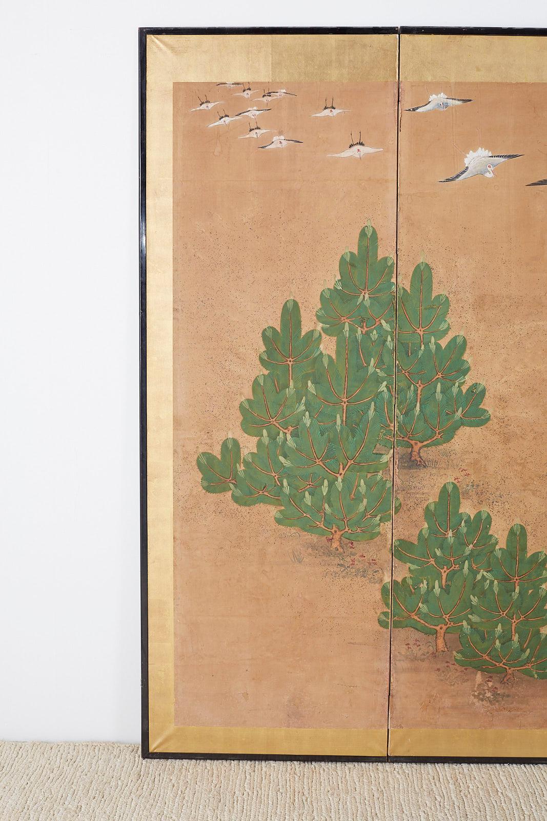 japanese six panel screen