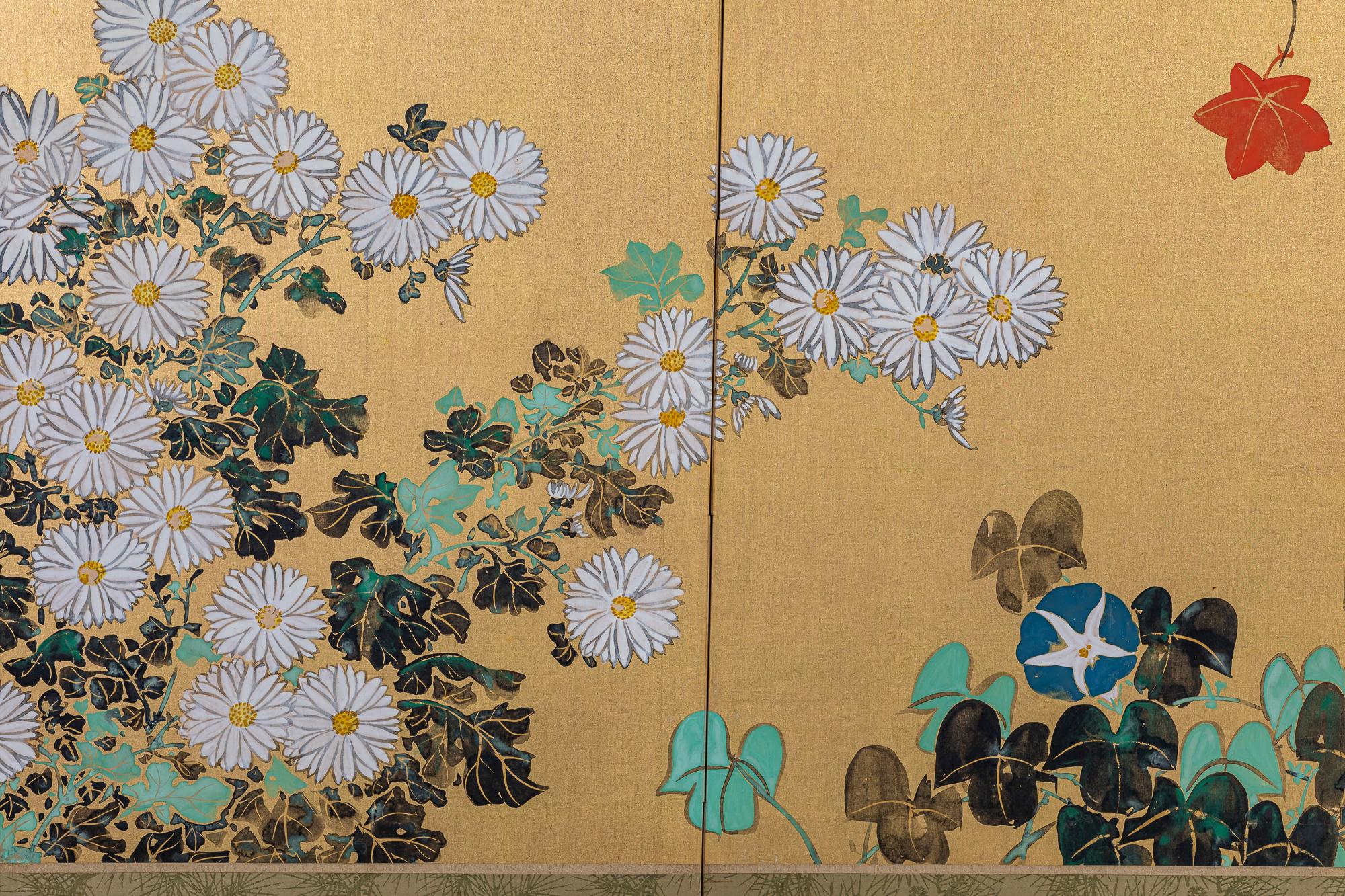 japanese silk screen wall art
