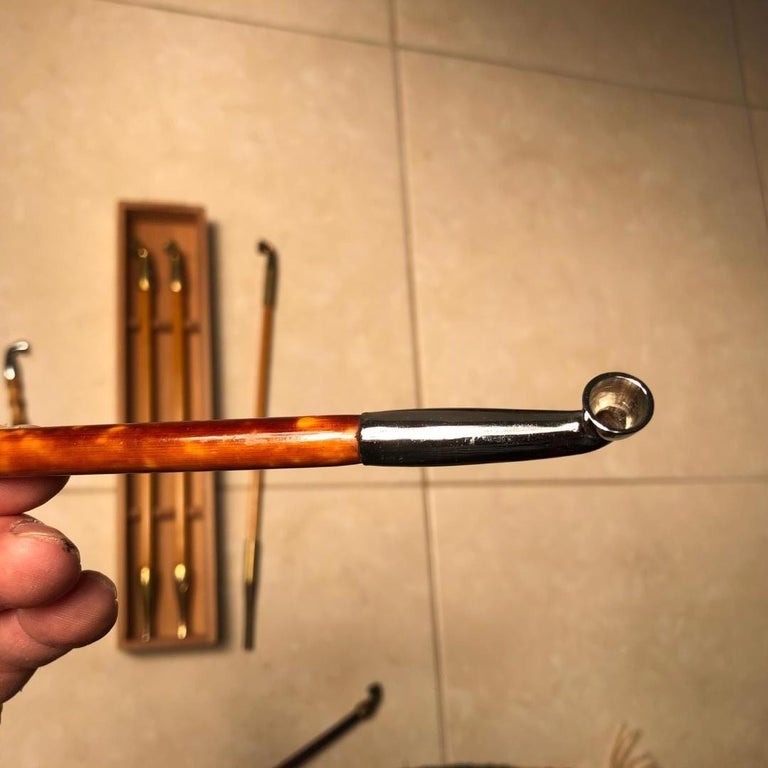 Japanese Six Smoking Pipes Kiseru at 1stDibs