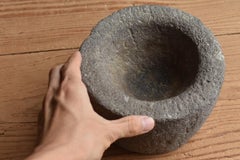 Japanese Small Antique Millstone / Mortar / Garden Object / Water Receiver