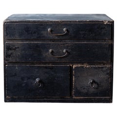 Japanese Small Chest of Drawers, Tansu, Japan, Wabi Sabi