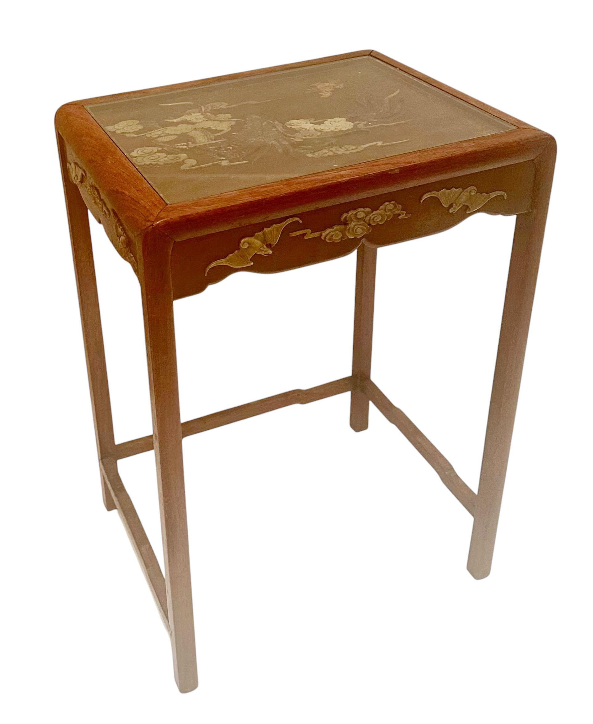 Japanese Soapstone Nesting Tables For Sale 4