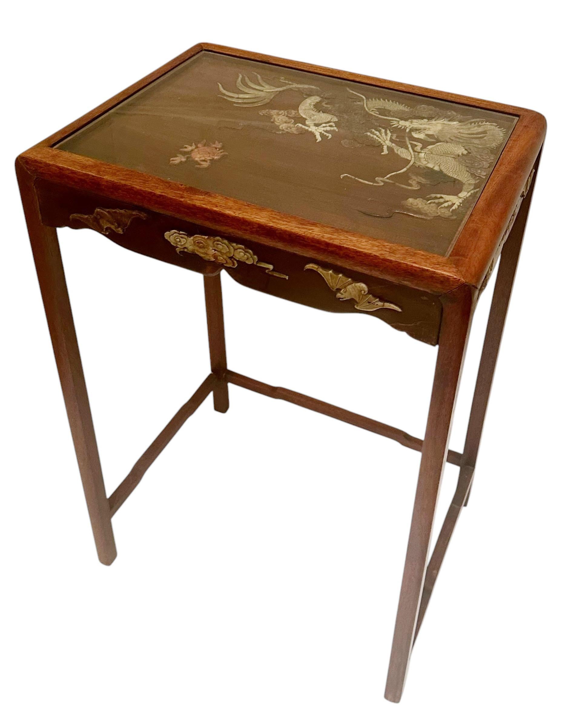 Japanese Soapstone Nesting Tables For Sale 5