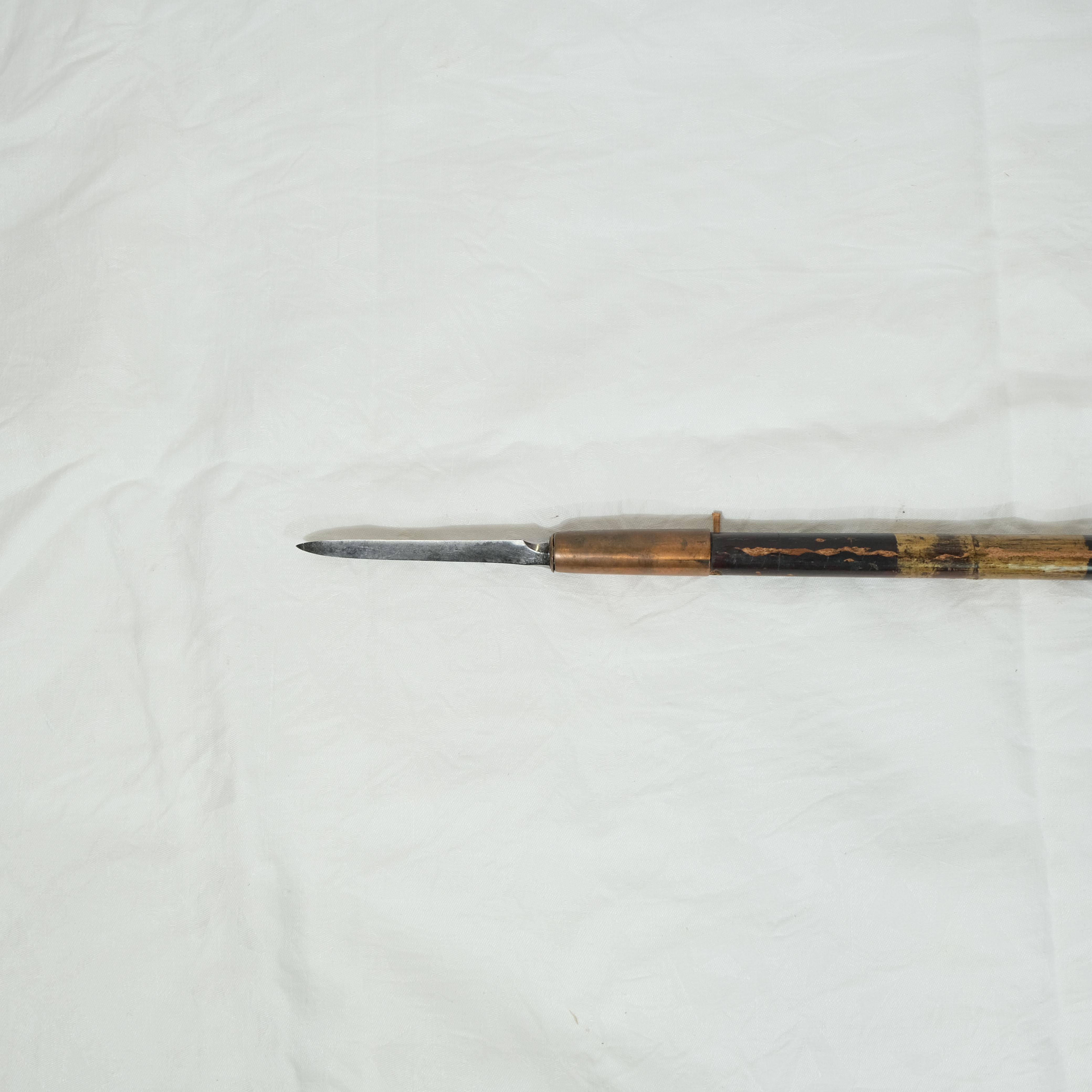 Lanza japonesa, Periodo Edo, lleva firma en venta 4