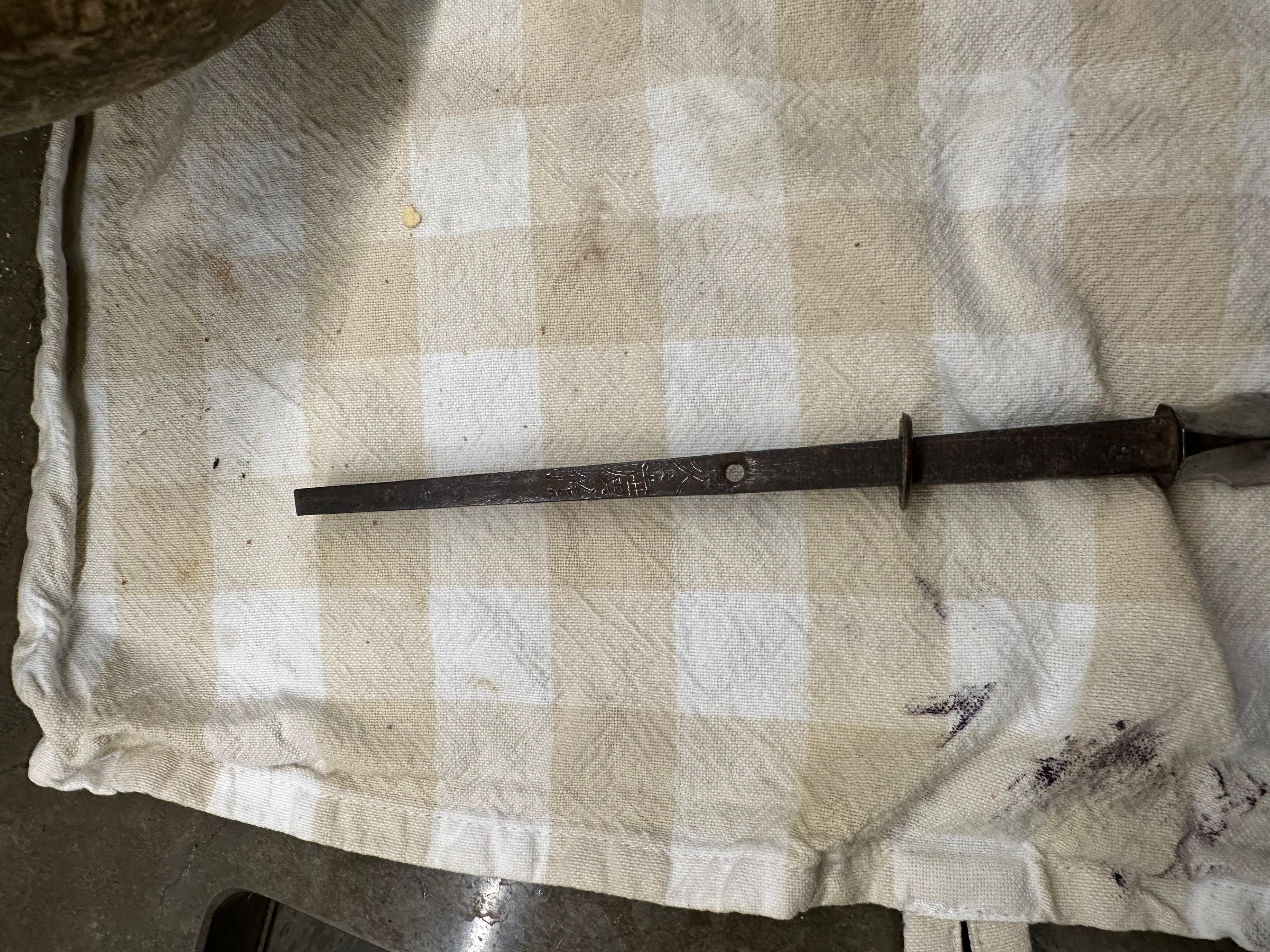 Japanese Spear, Edo Period, Signed For Sale 2