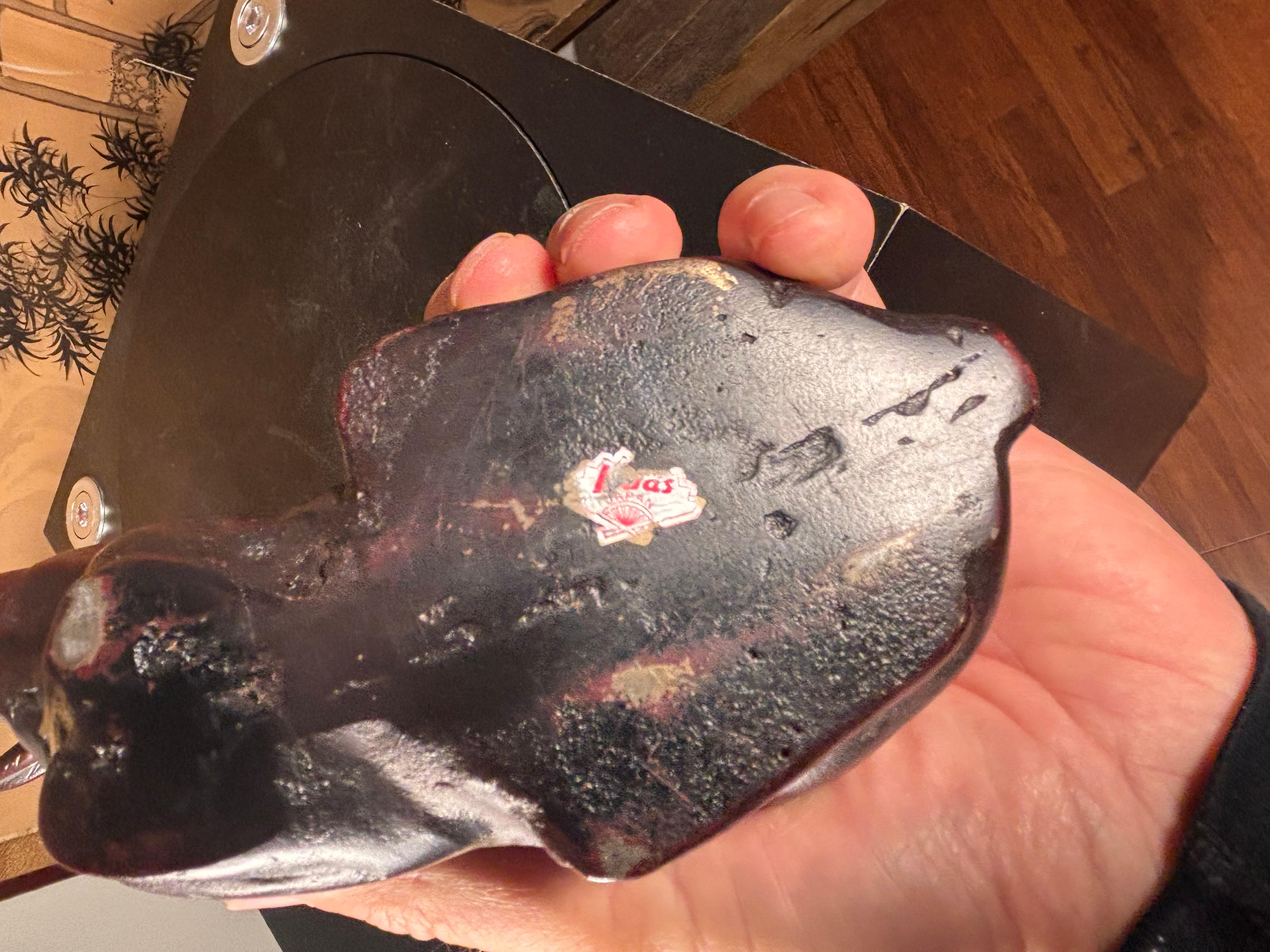 Coppia speciale giapponese antica di conigli da giardino in bronzo, zecca e firmata in vendita 3