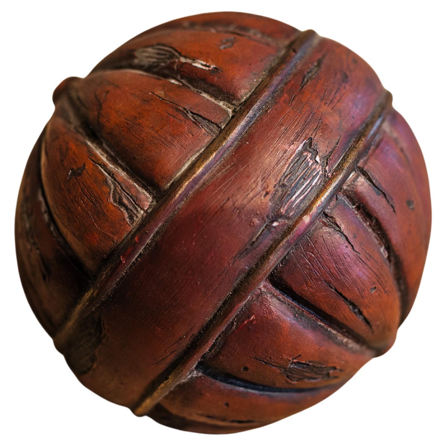Giocattolo a sfera giapponese, Giappone, Wabi Sabi, 20° secolo / Oggetto giapponese