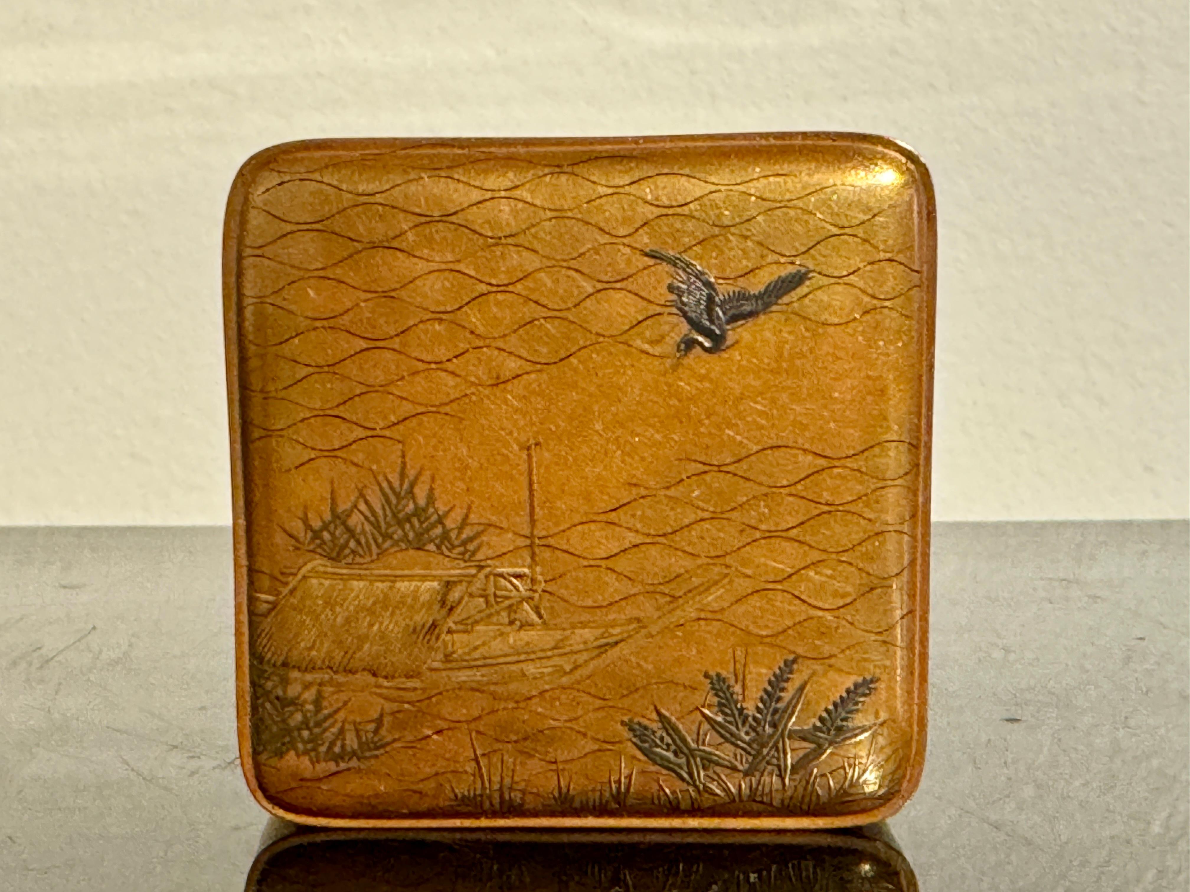 Japanese Stacking Incense Box, Ju-Kobako, Meiji Period, Mid 19th century, Japan For Sale 1