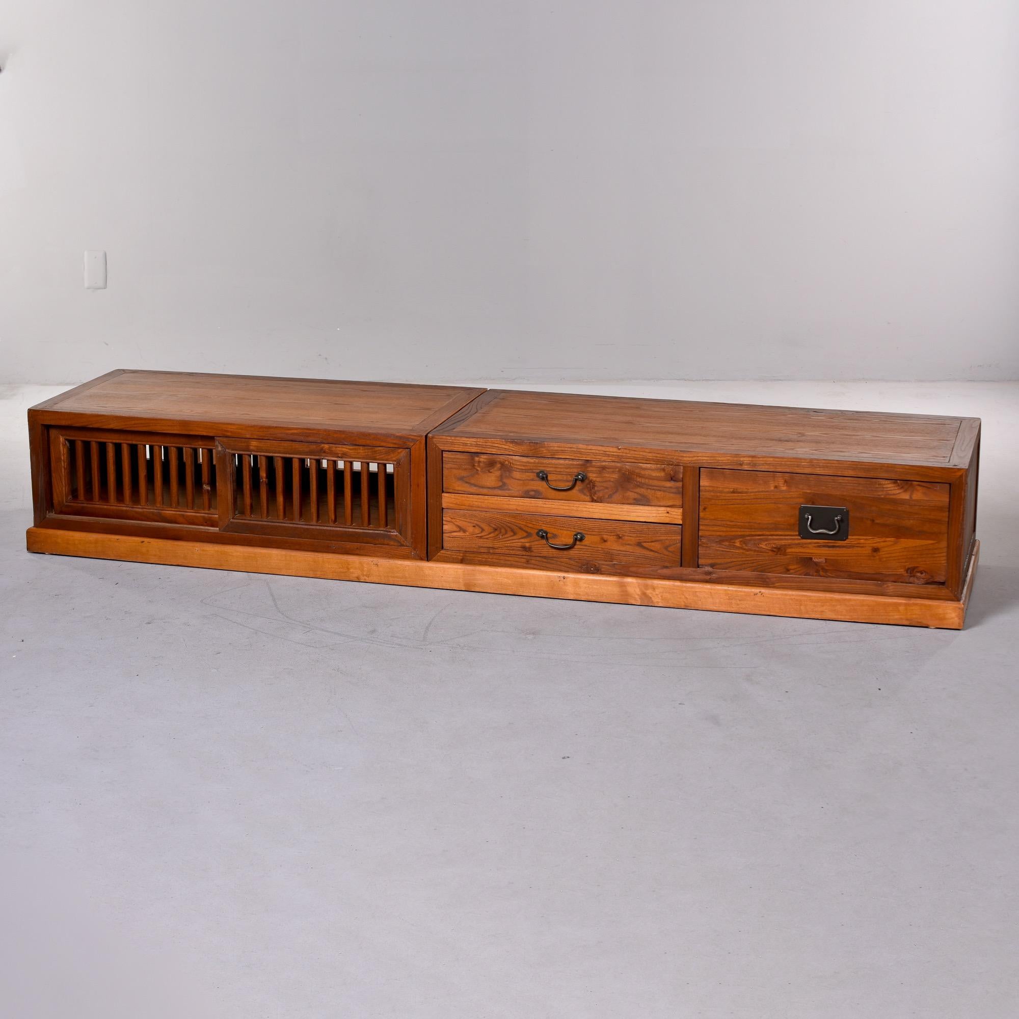 Japanese Step Tansu Two Sided Cabinet 3