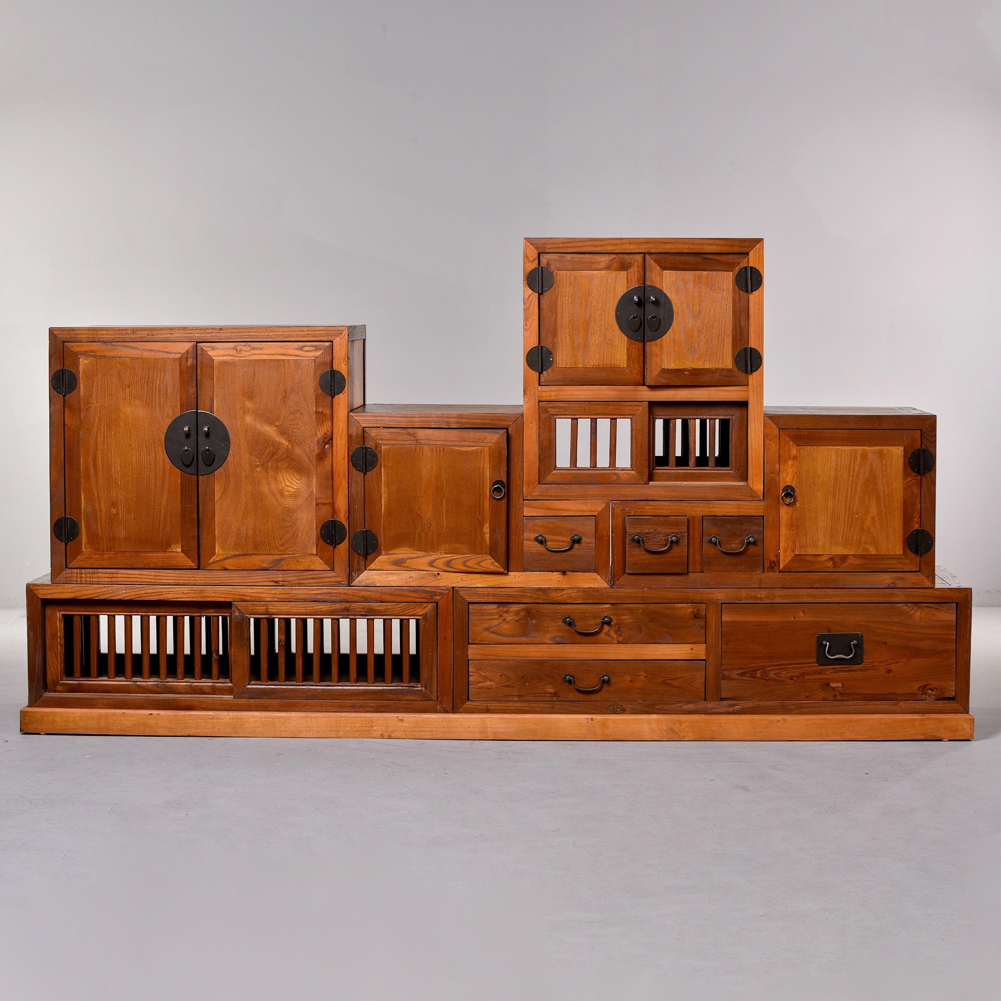 japanese step tansu for sale