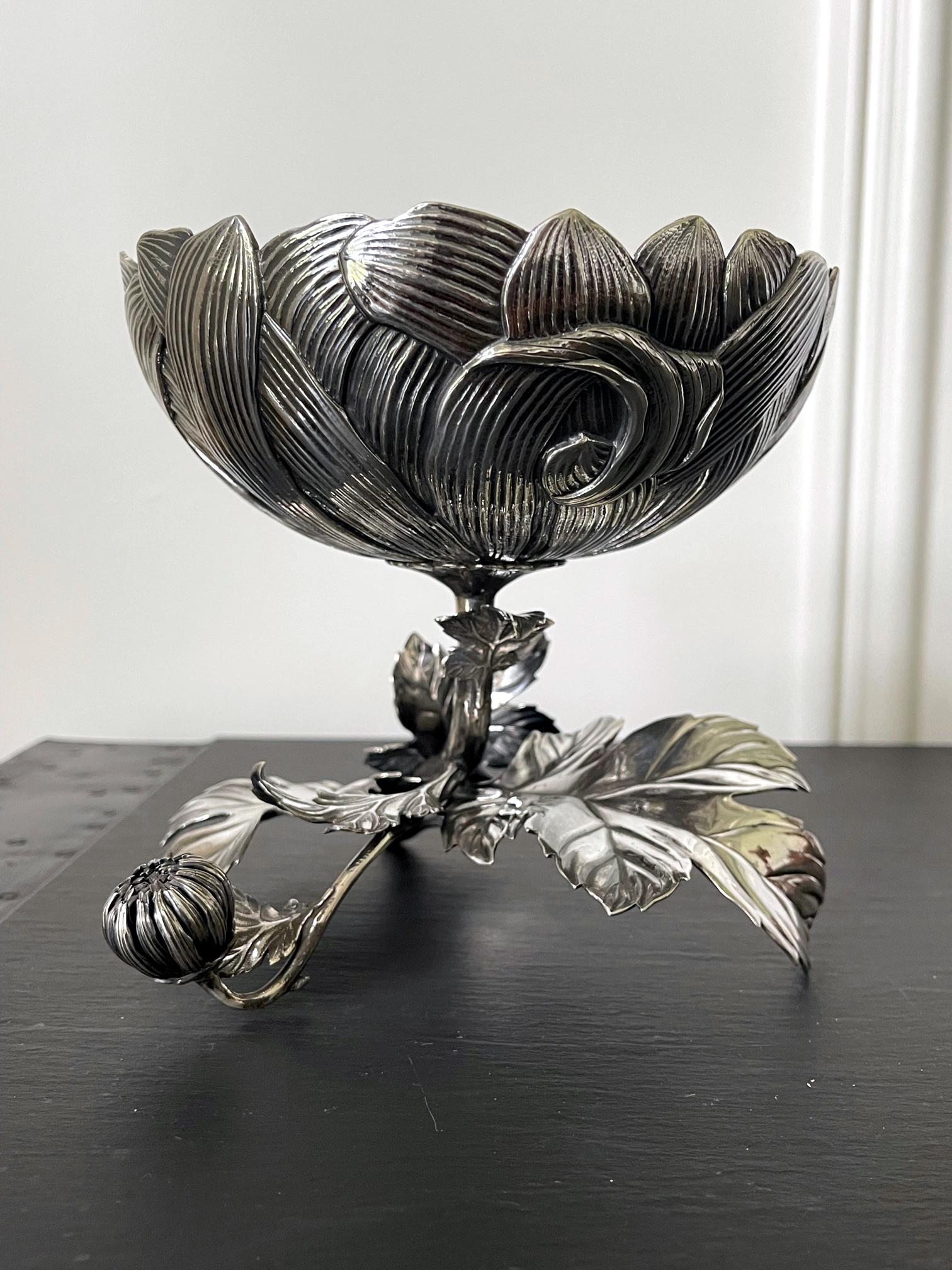 s agudo flower ashtray