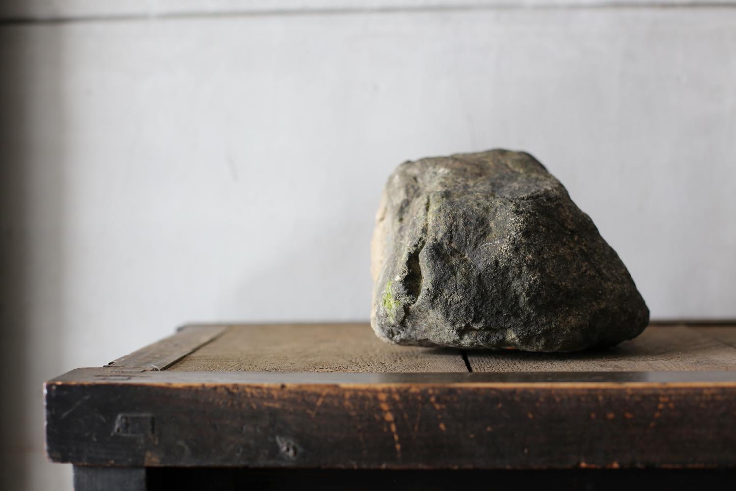 Japanese Stone Object medium / wabi-sabi In Good Condition For Sale In Sammu-shi, Chiba