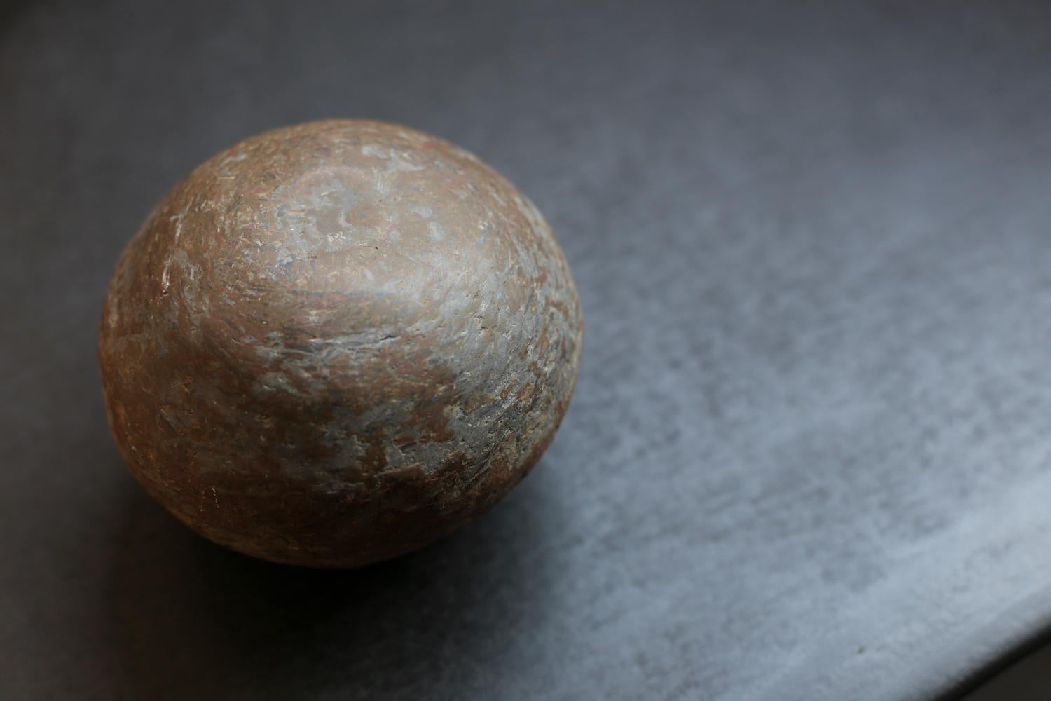 Japanese Stone Object sphere / wabi-sabi 2