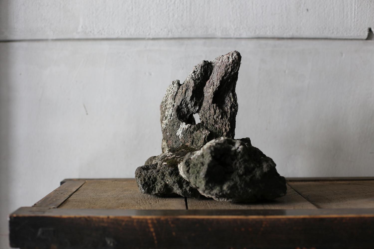 Japonisme Japanese Stone Object with a hole