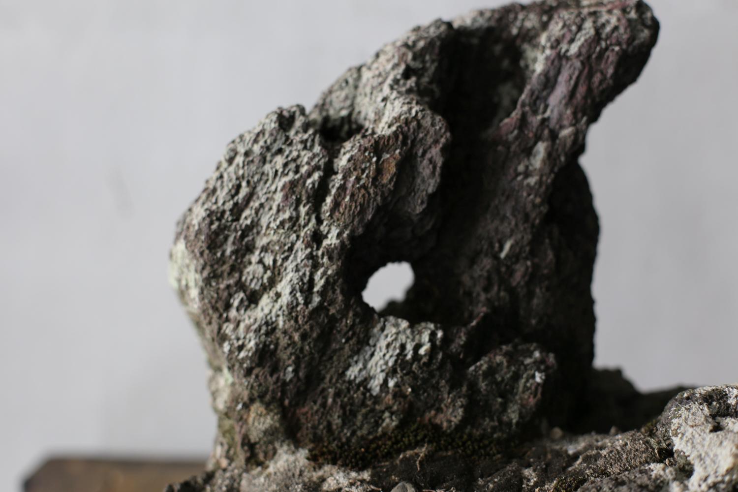 Japanese Stone Object with a hole 4