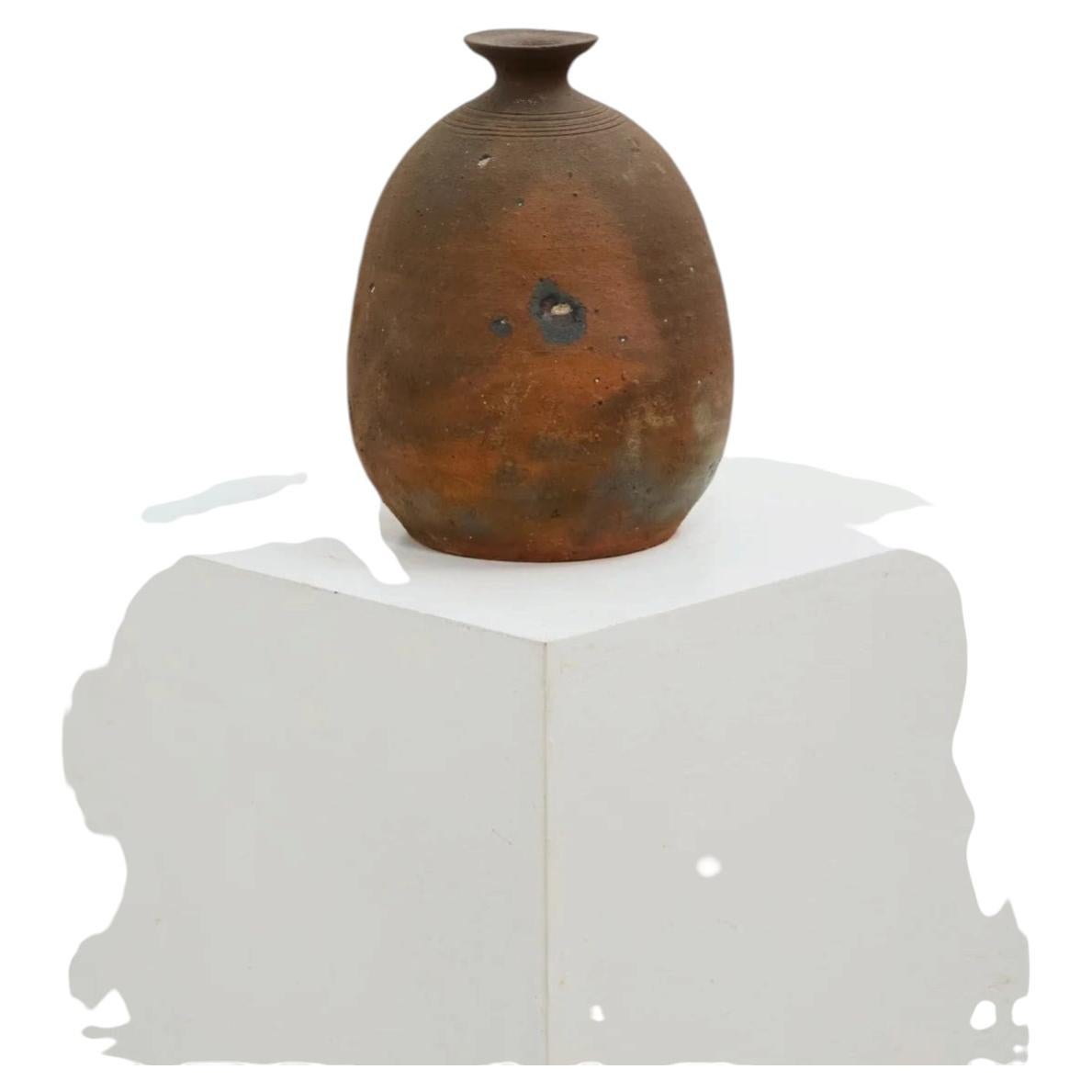 Japanese Stoneware Vase