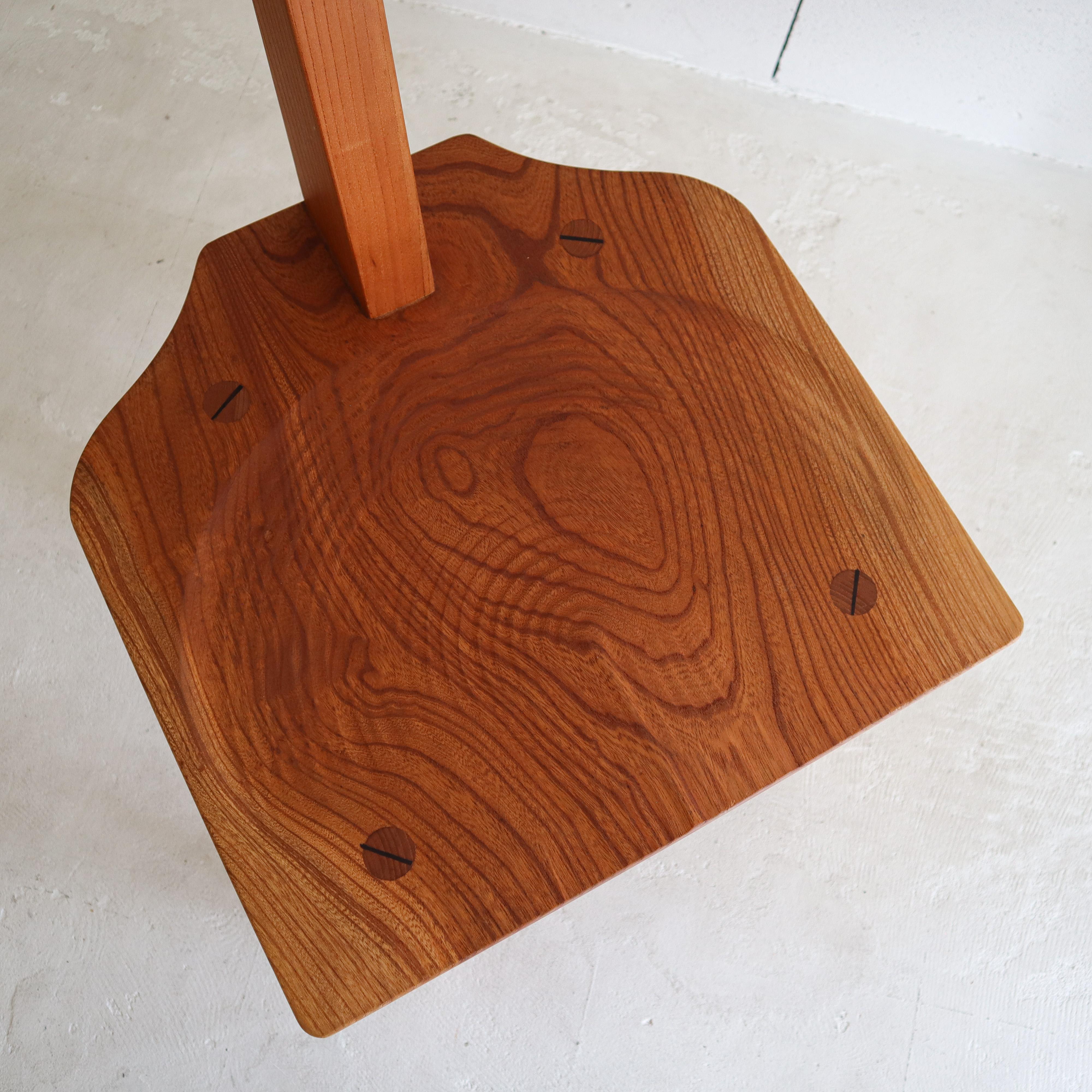 George Nakashima Style Japanese Studio Craft Solid Wood T-Chairs 11