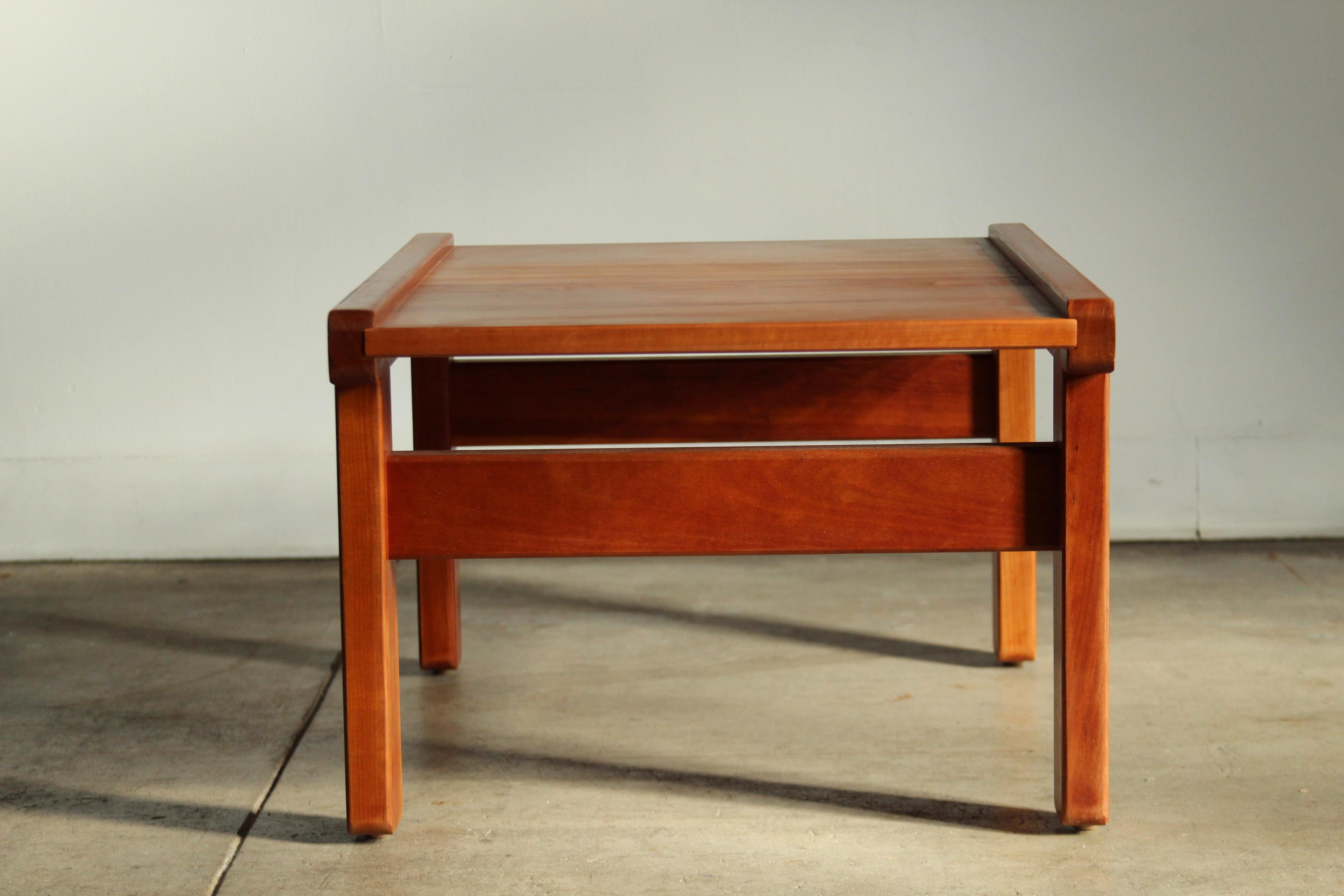 Japanese Studio Crafted Low Table, 1970s For Sale 5