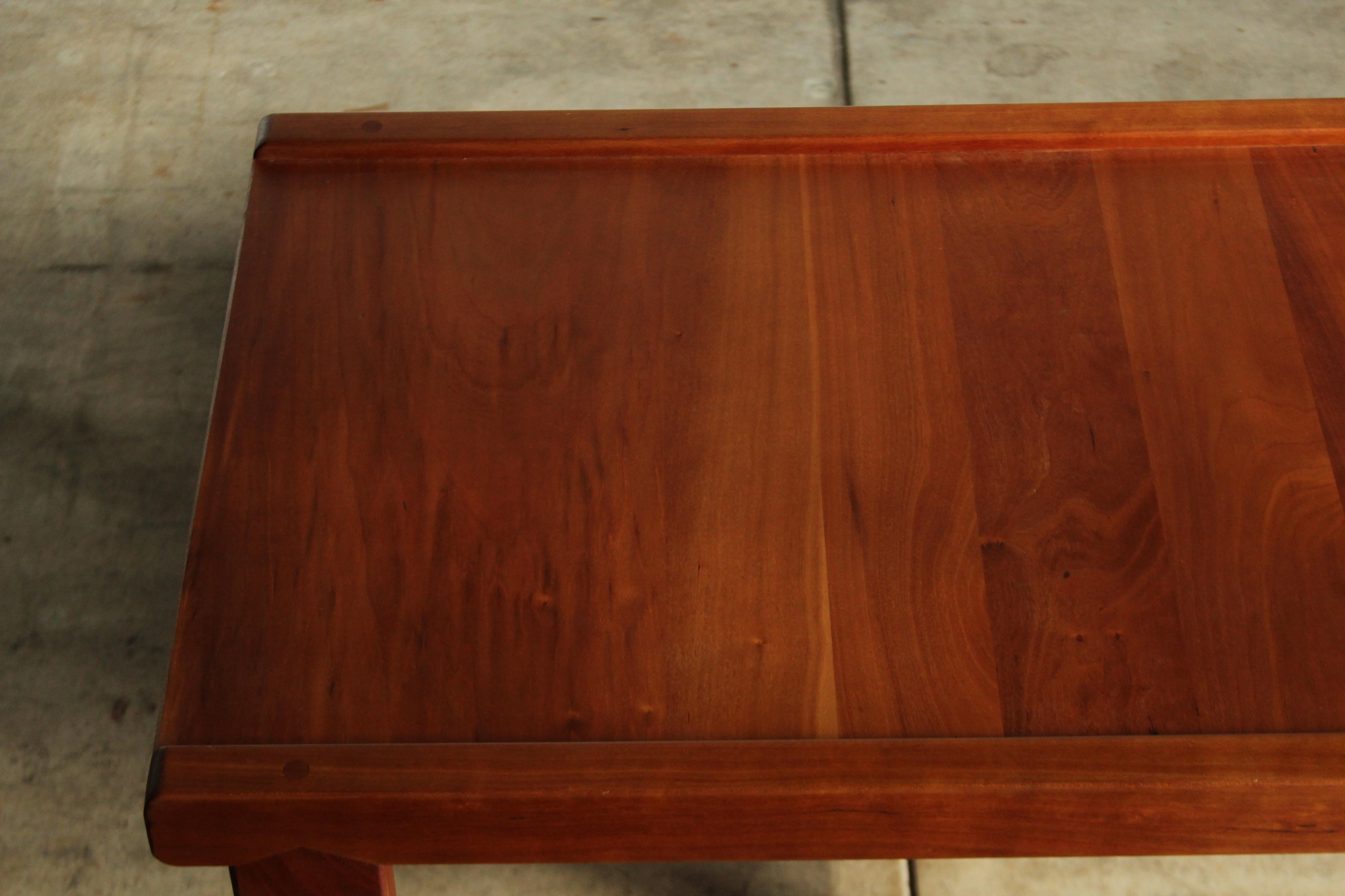 Japanese Studio Crafted Low Table, 1970s For Sale 2