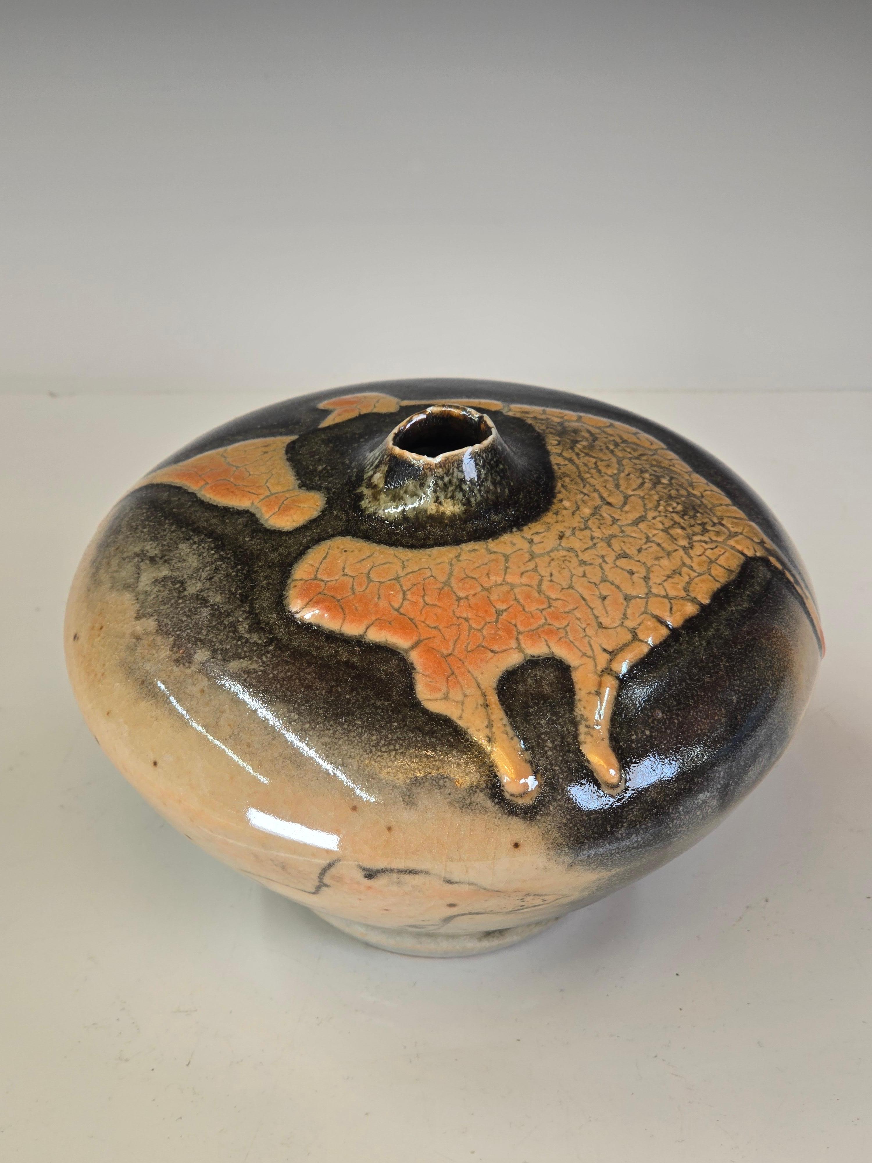 Giapponese Vaso in Studio Japanese Pottery in vendita