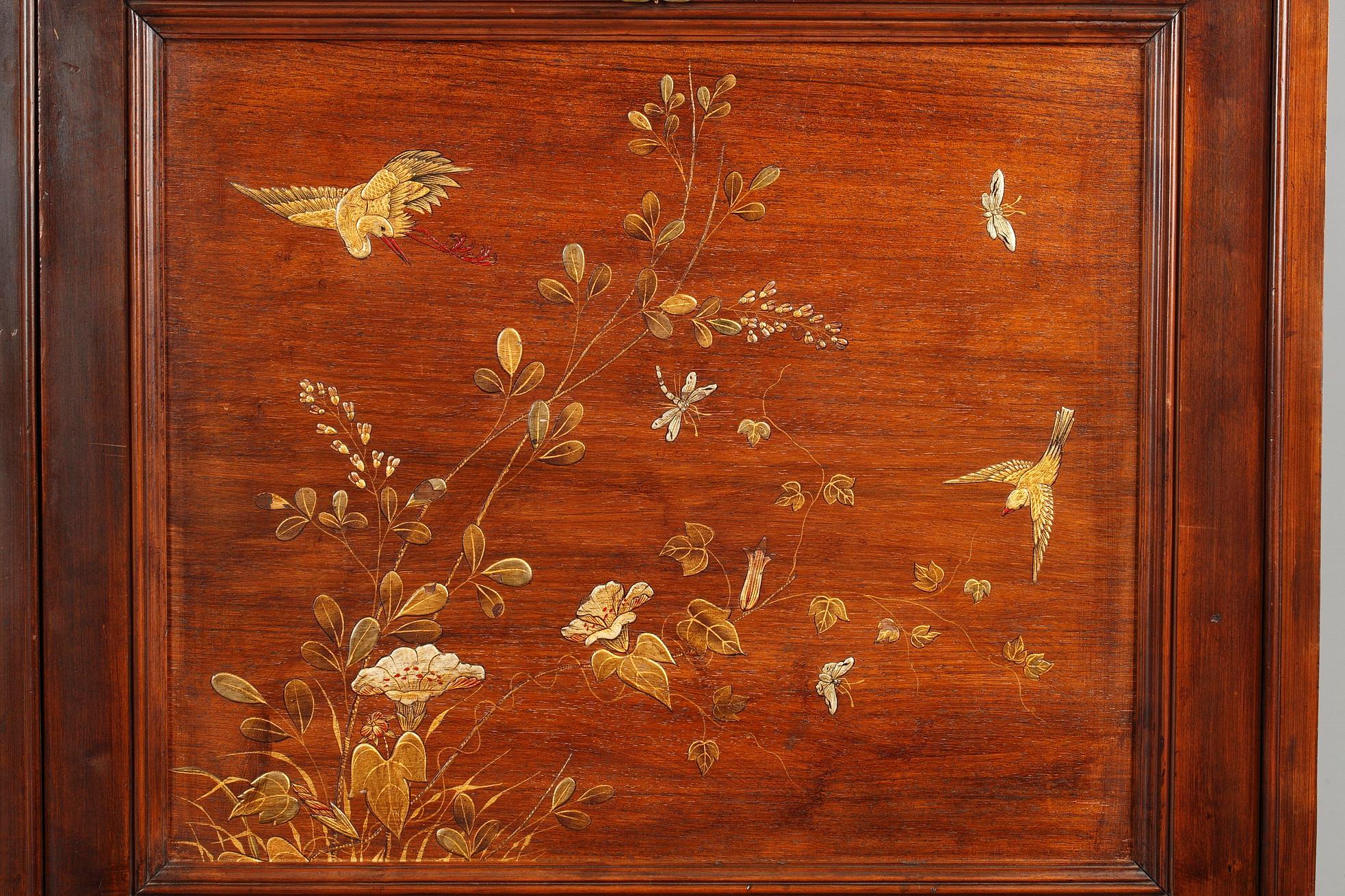 Gabinetto-segreteria in stile giapponese Att. a Perret & Vibert, Francia, circa 1880 in vendita 1