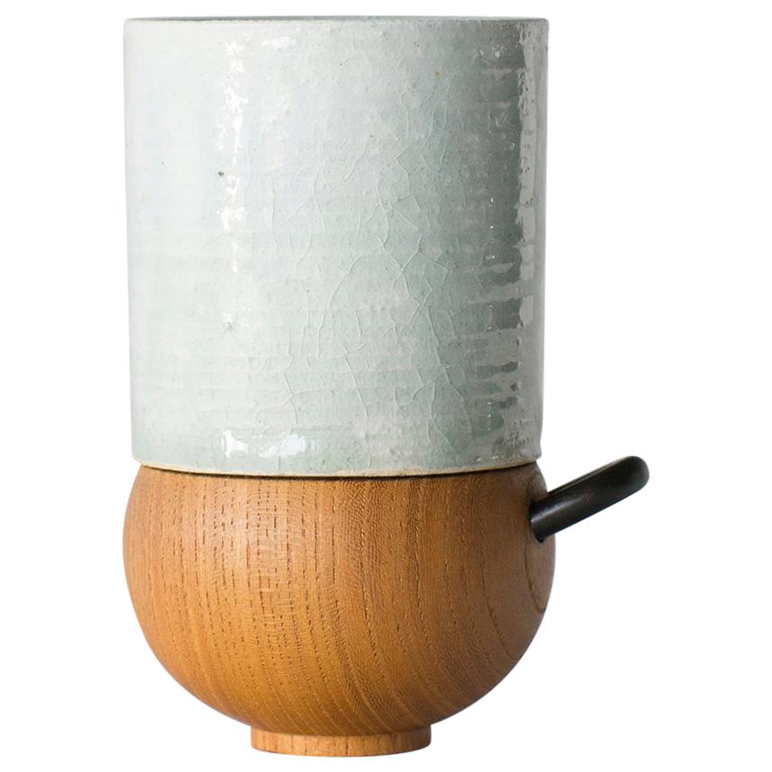 Japanese Style Ceramic Cup Takuya Hamajima Contemporary Zen For Sale