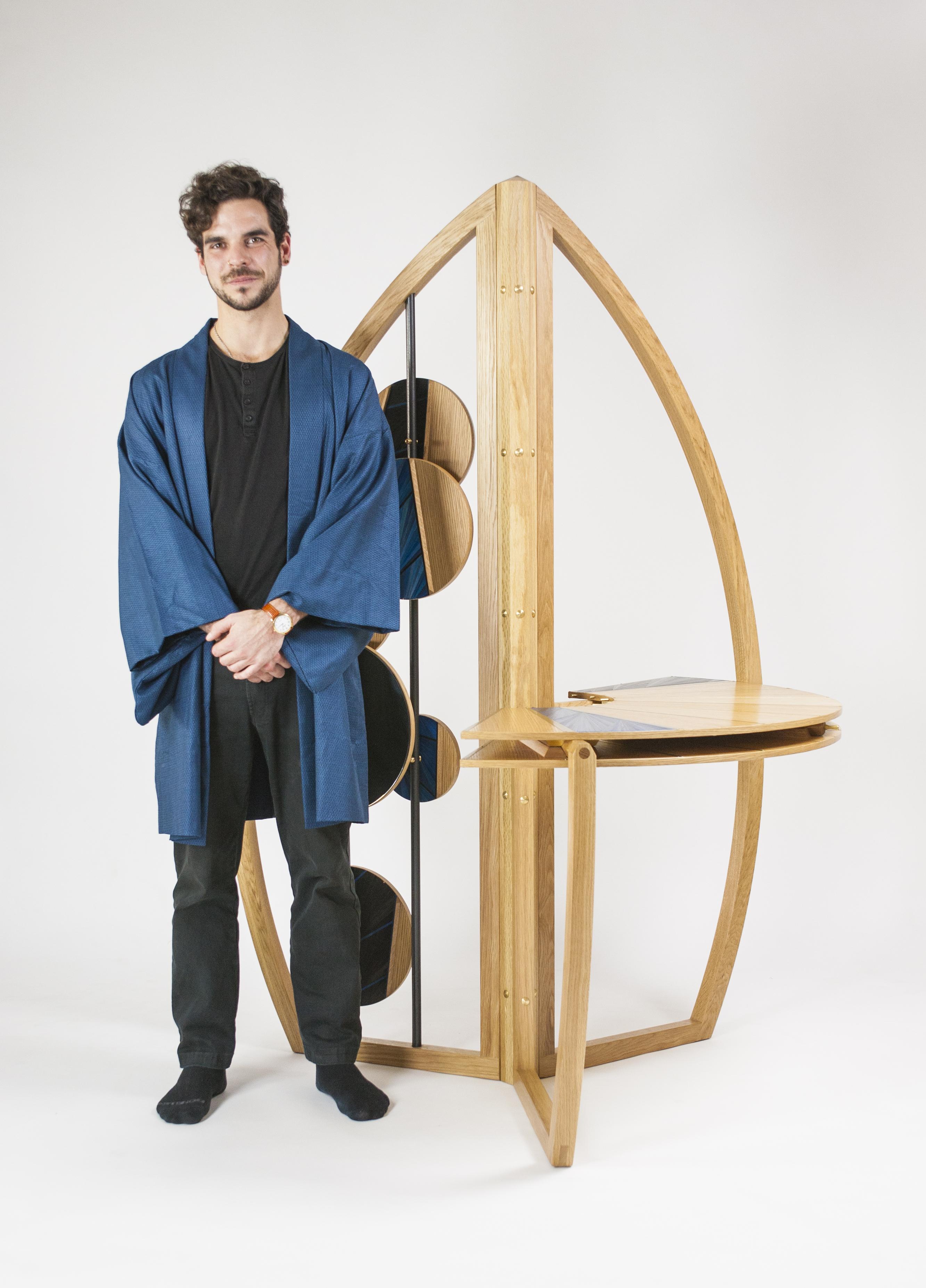 Japanese Style Desk  Kitsü For Sale 1